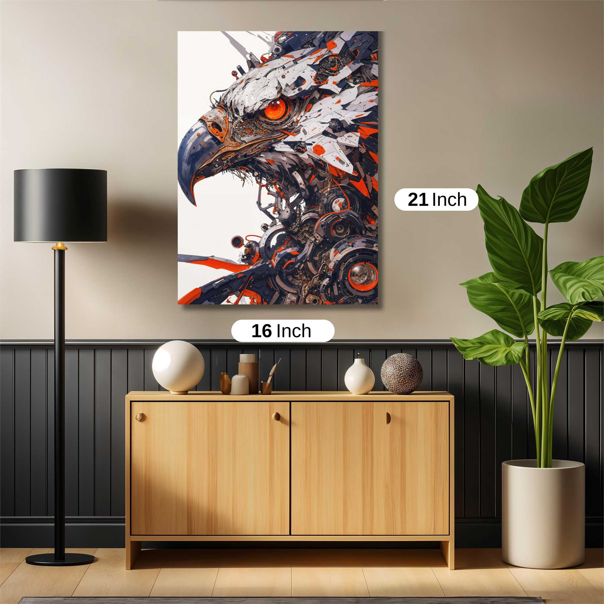 Eagle Cyberpunk Safe Wall Magnetic / M