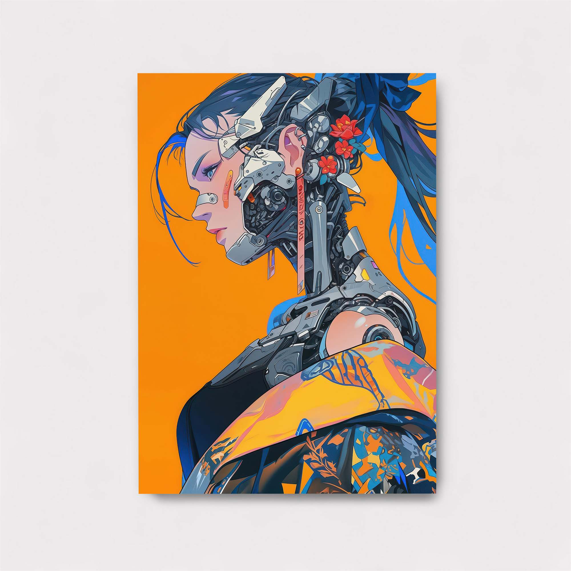 Cyber Serenity Safe Wall Magnetic / M