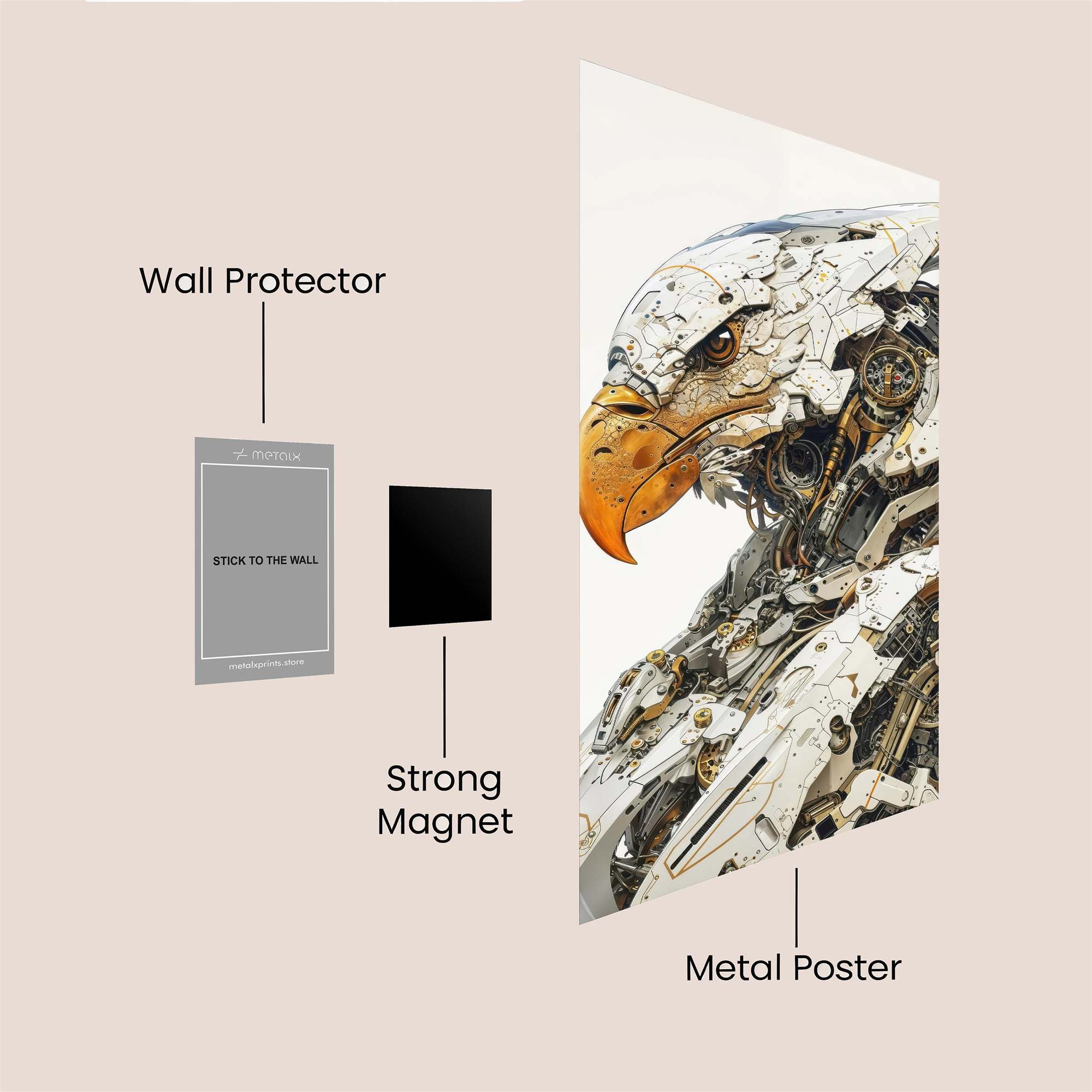 Eagle Mechanique Safe Wall Magnetic / M