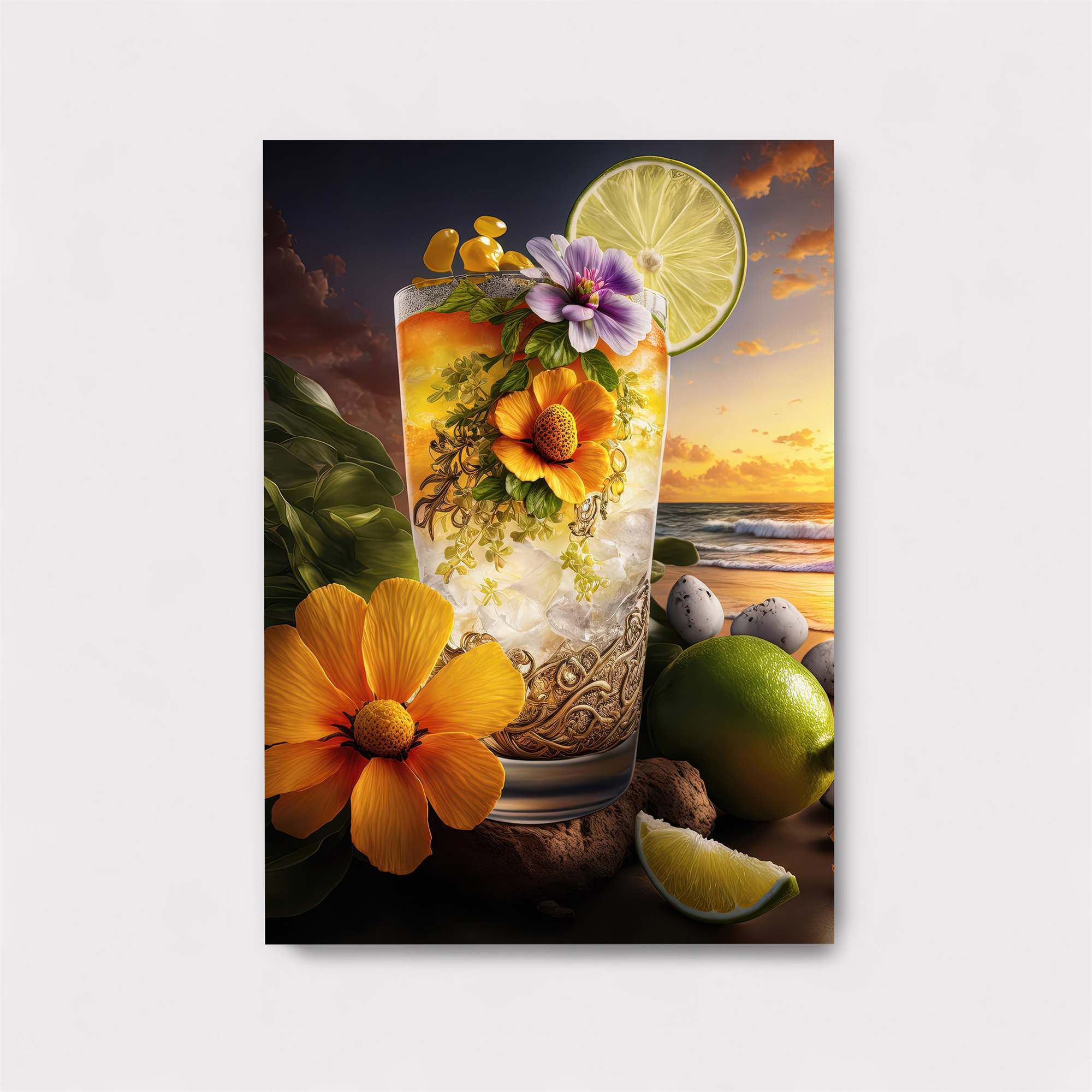 Sunset Serenity Safe Wall Magnetic / M