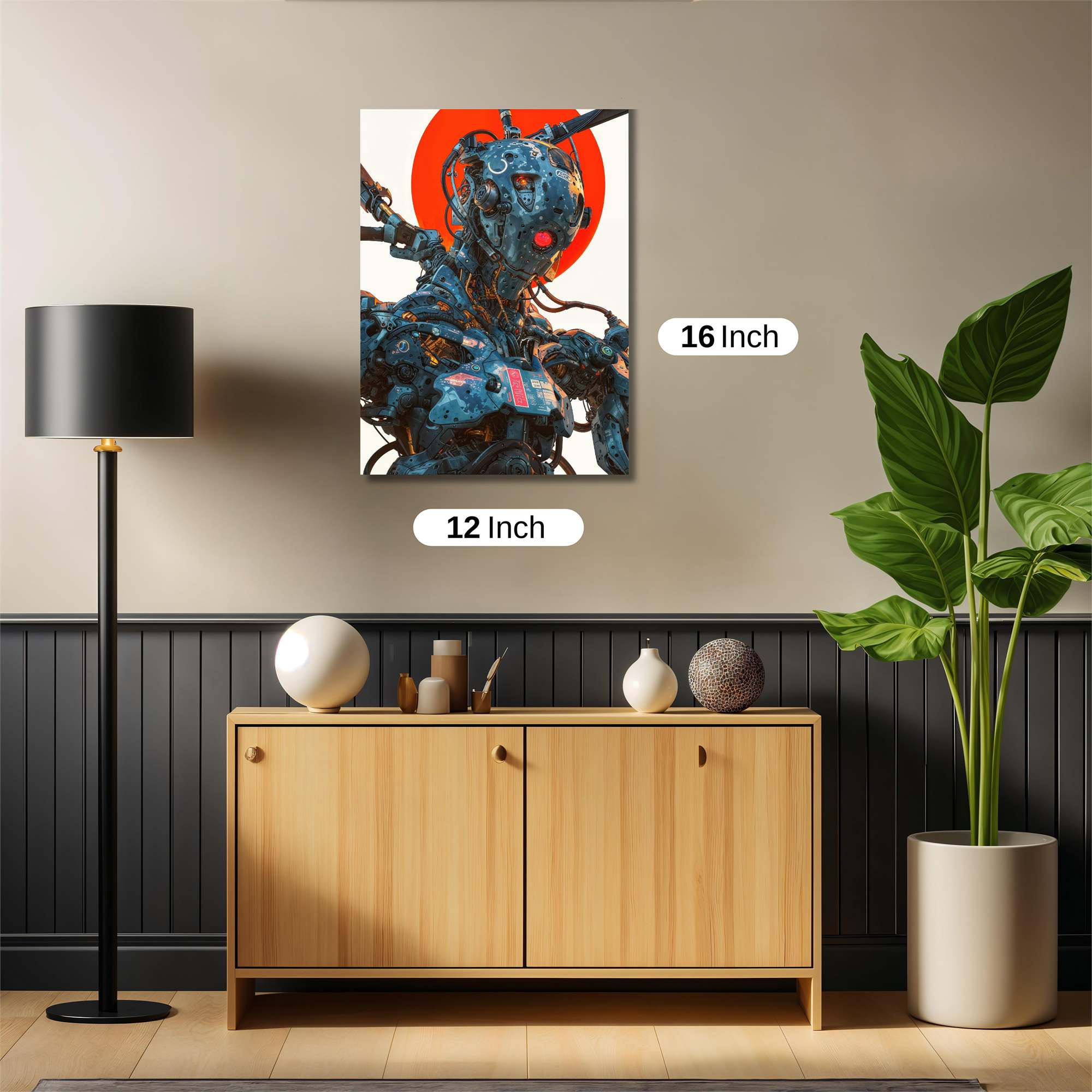 Robot Serenity Safe Wall Magnetic / M