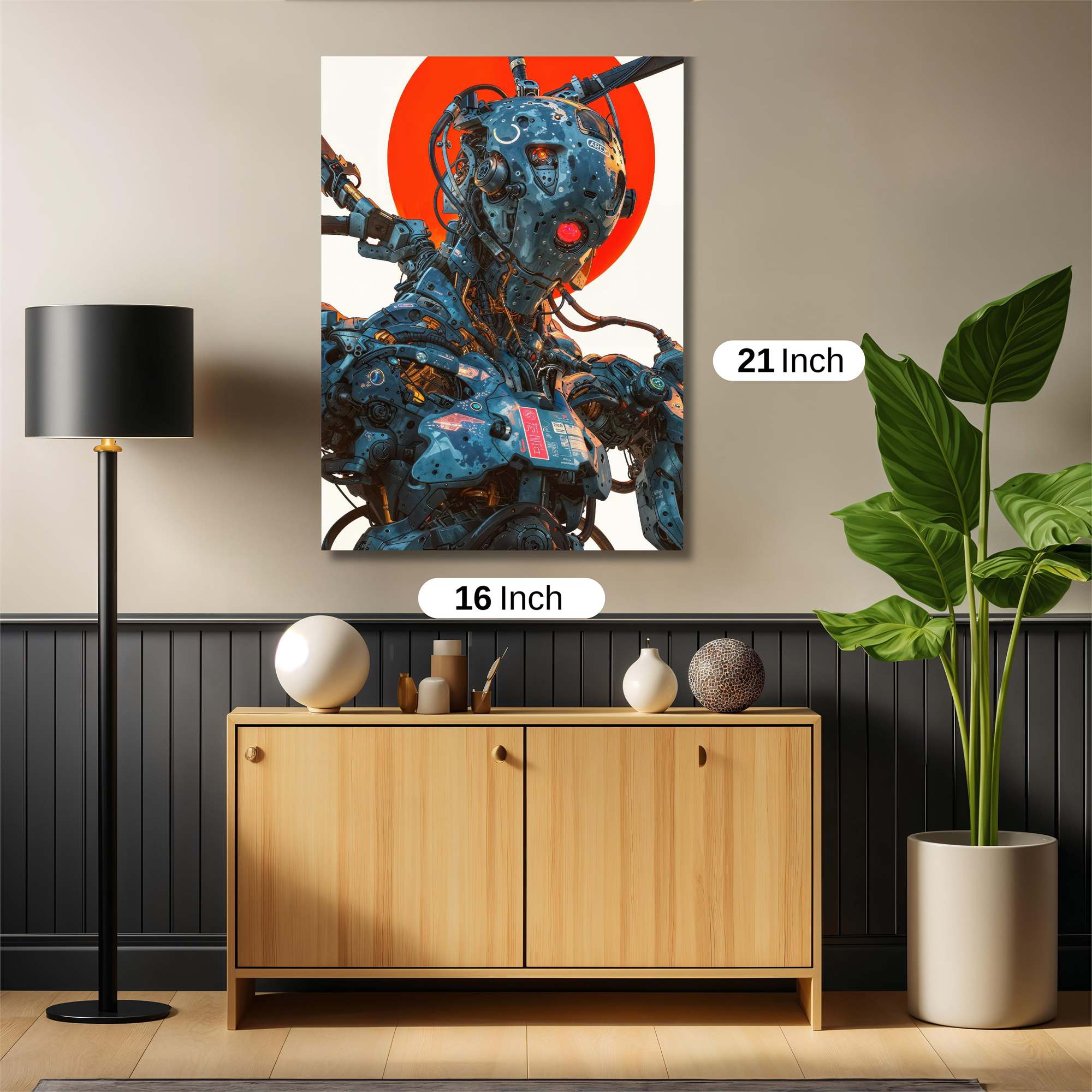 Robot Serenity Safe Wall Magnetic / M