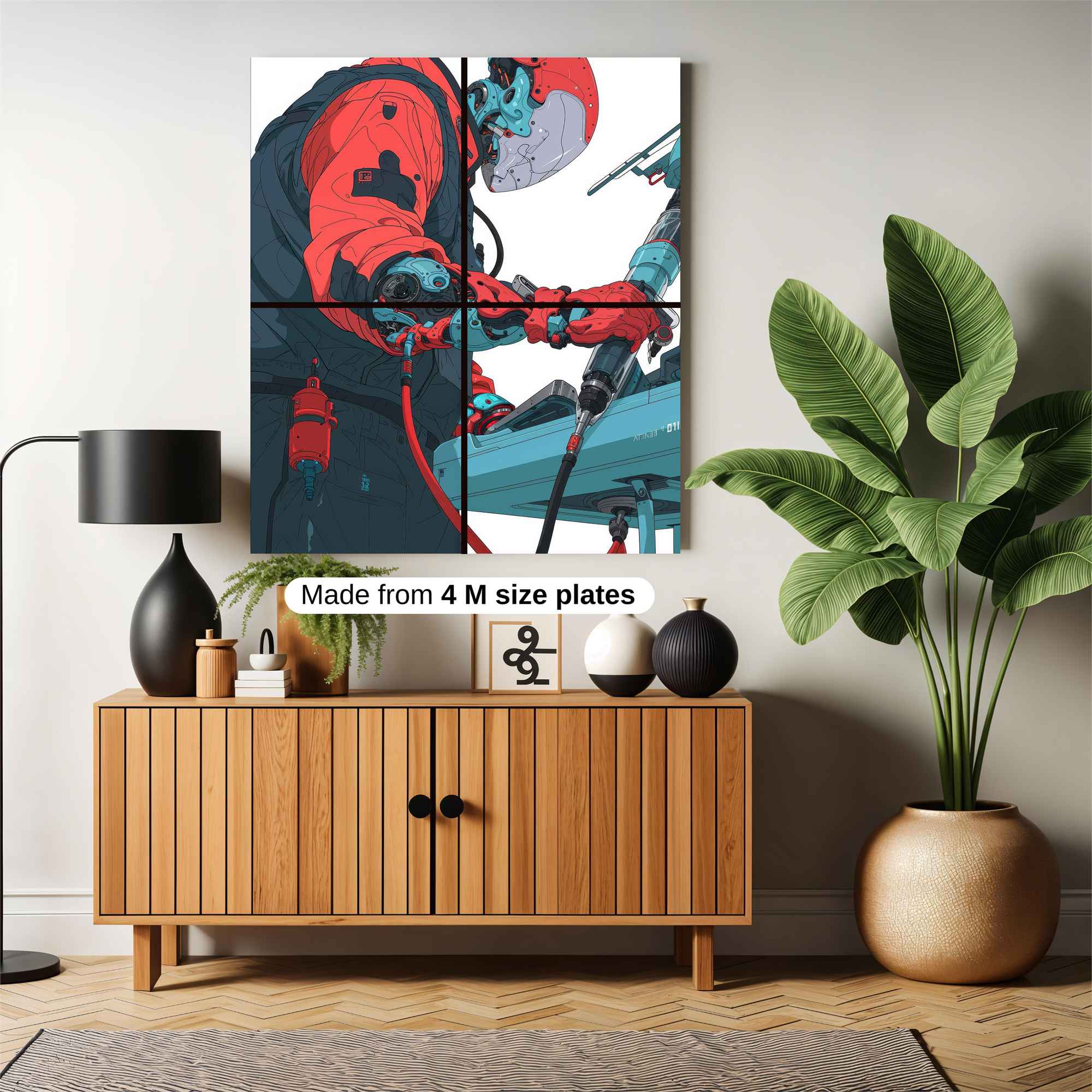 Robot Precision Safe Wall Magnetic / M