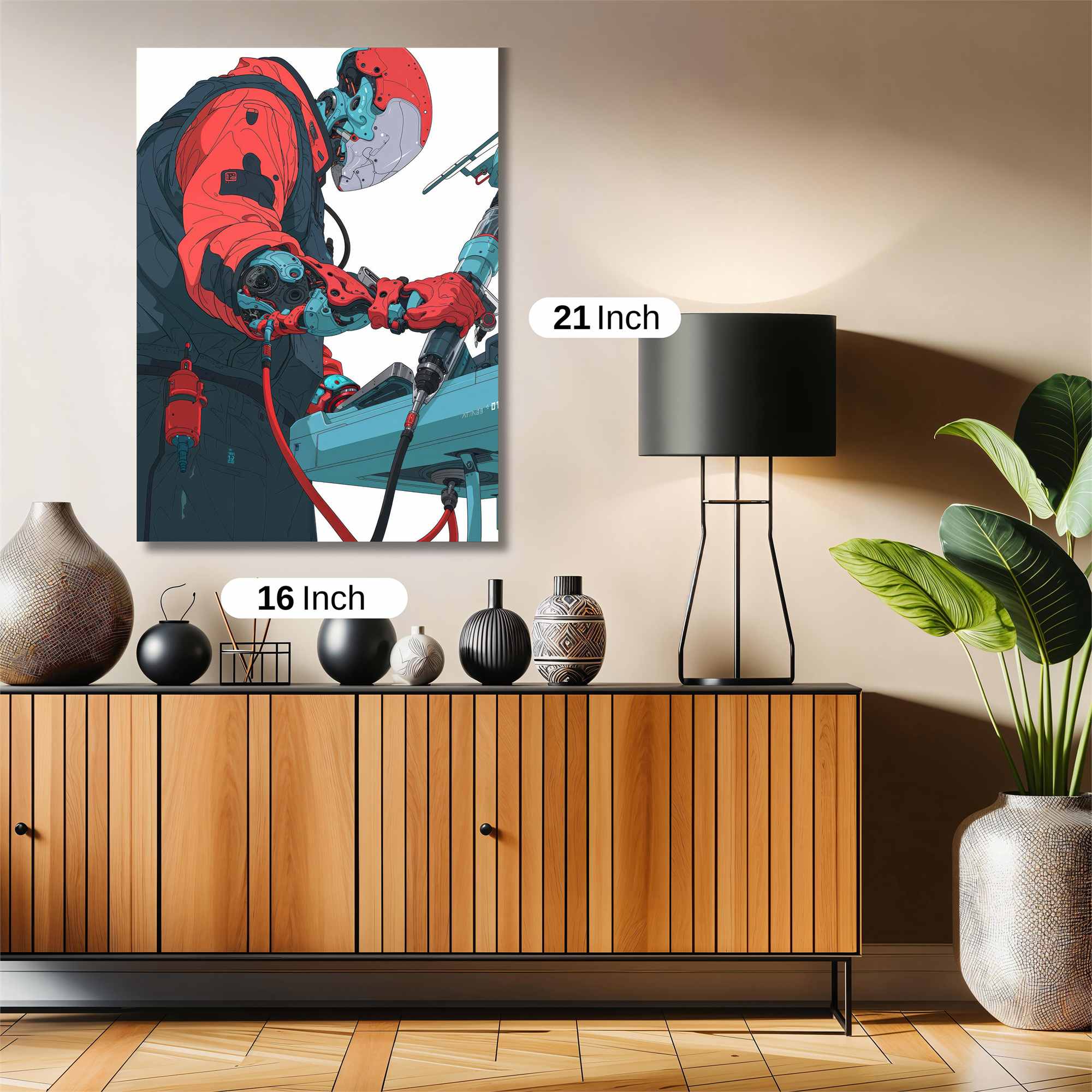 Robot Precision Safe Wall Magnetic / M