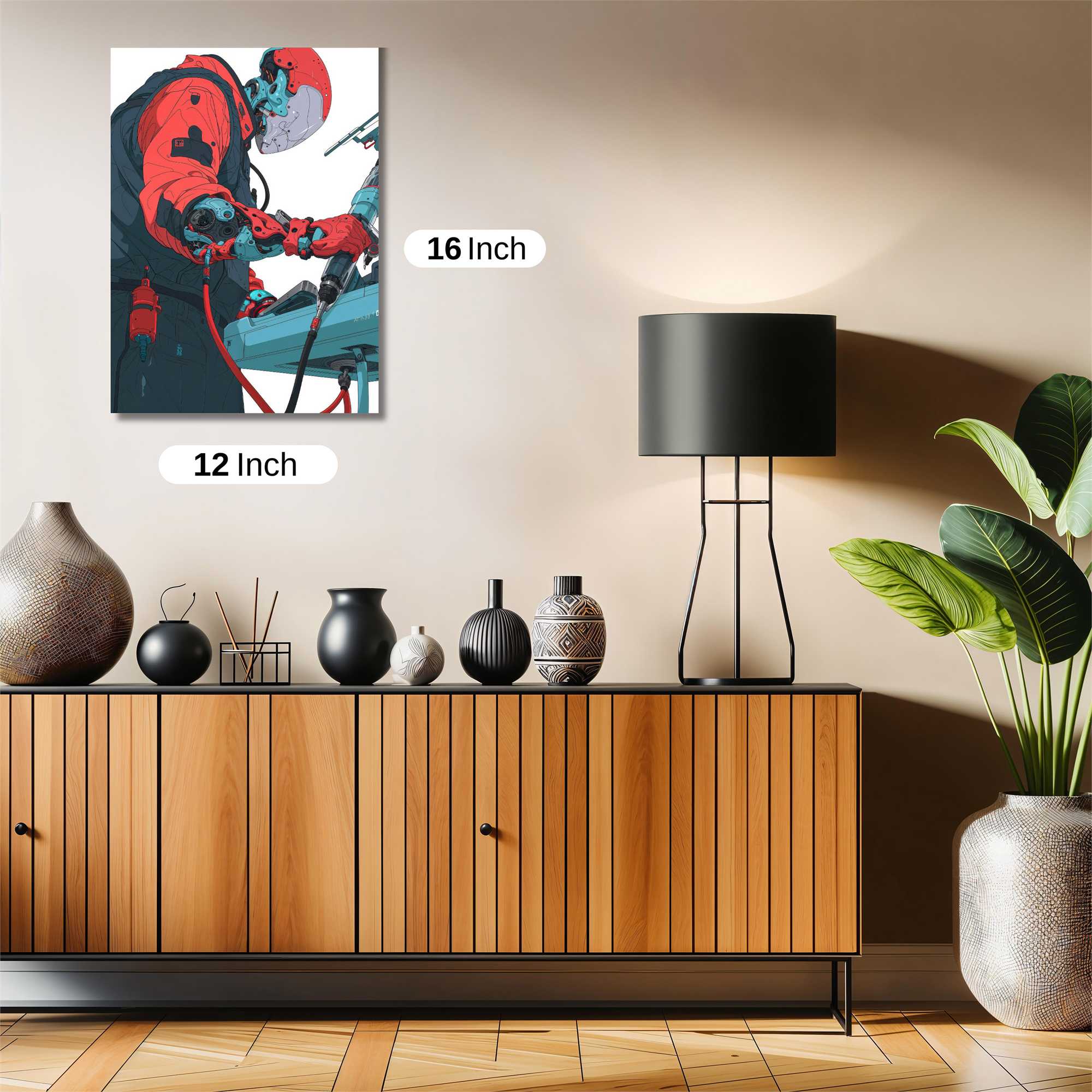 Robot Precision Safe Wall Magnetic / M