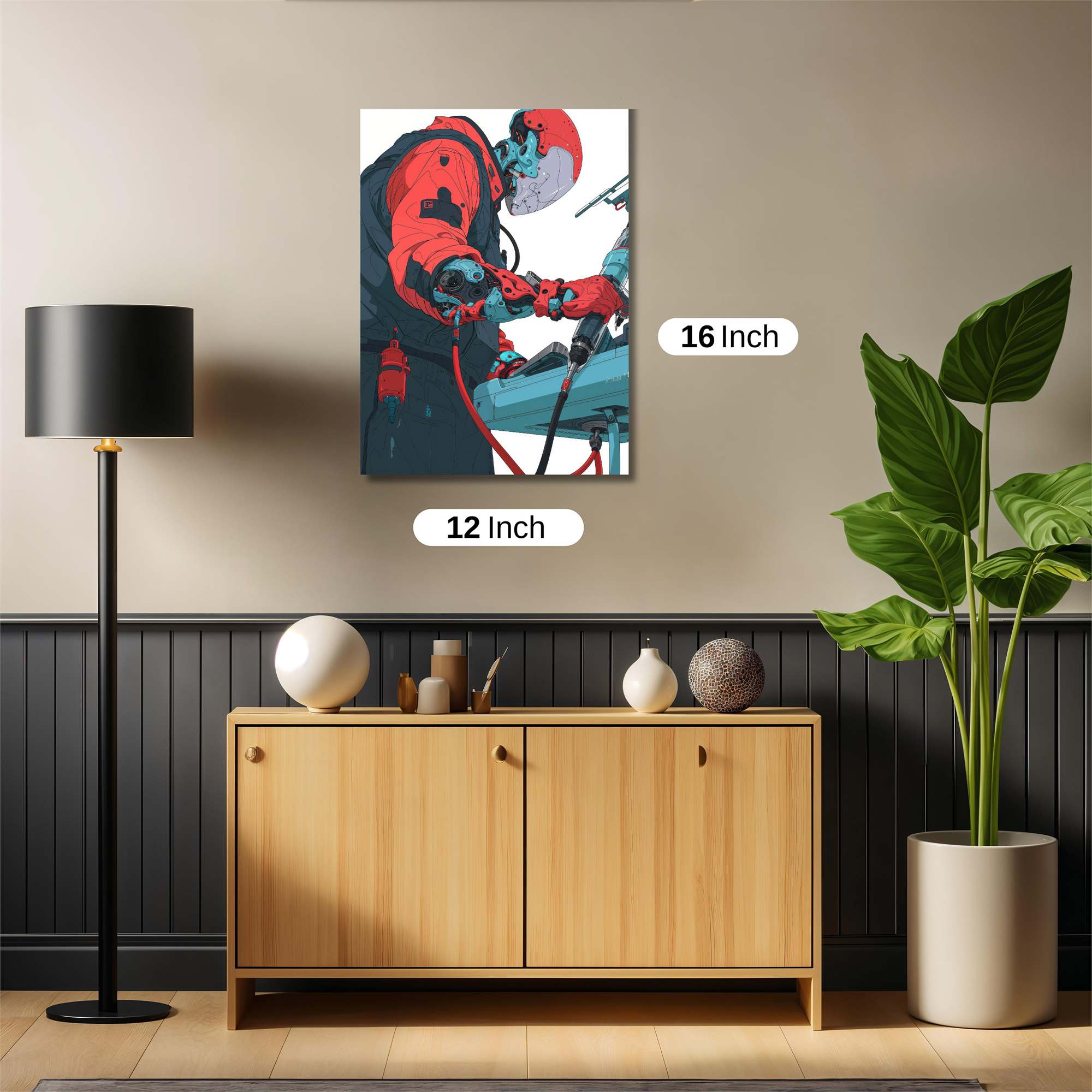 Robot Precision Safe Wall Magnetic / M