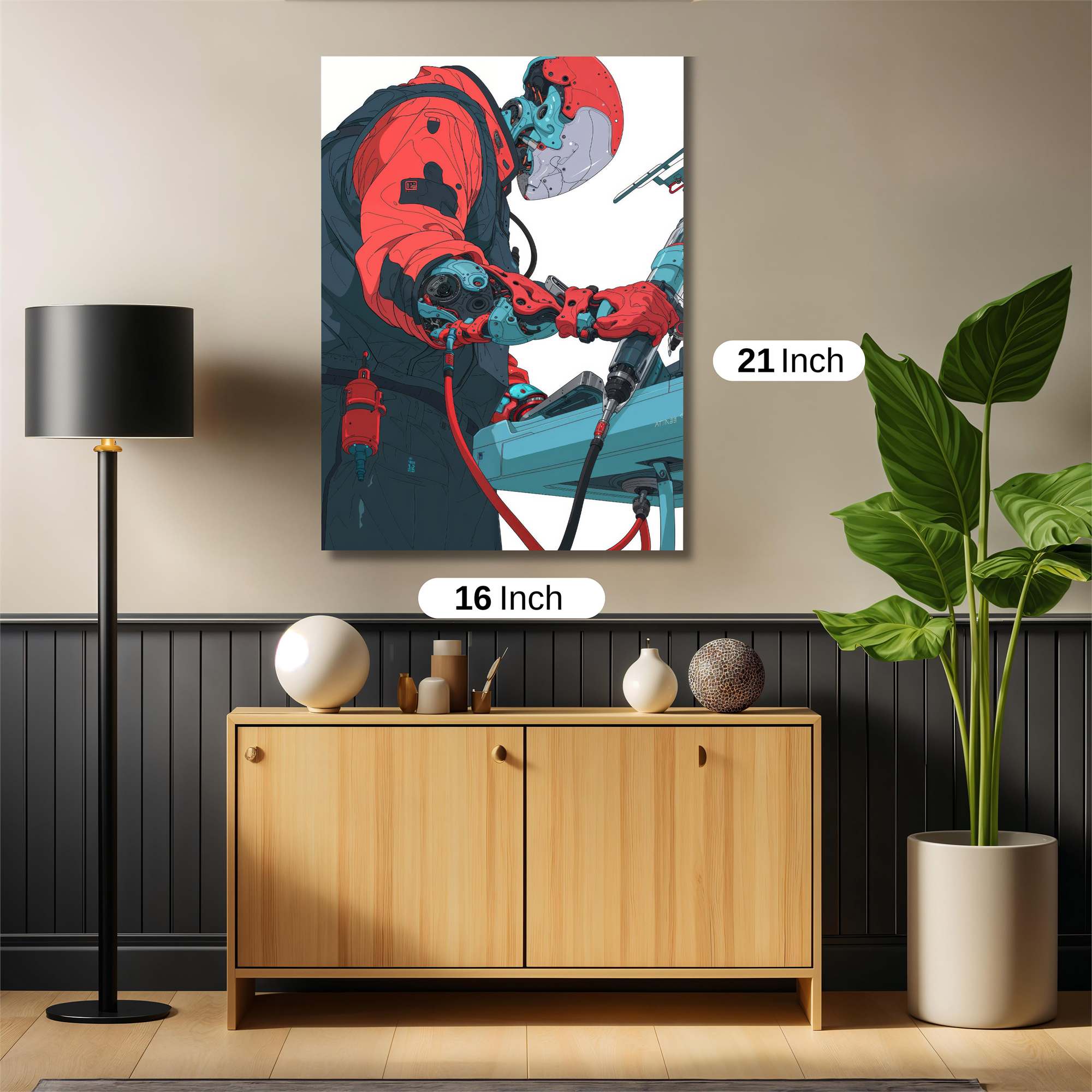 Robot Precision Safe Wall Magnetic / M