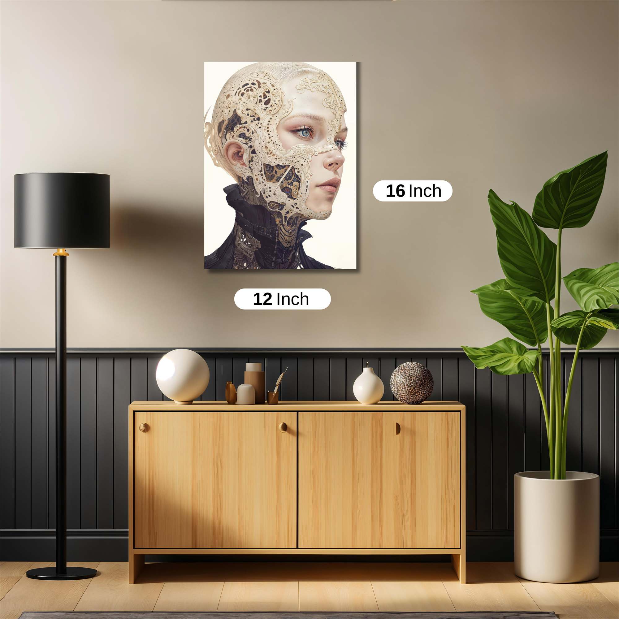 Lace Enigma Safe Wall Magnetic / M