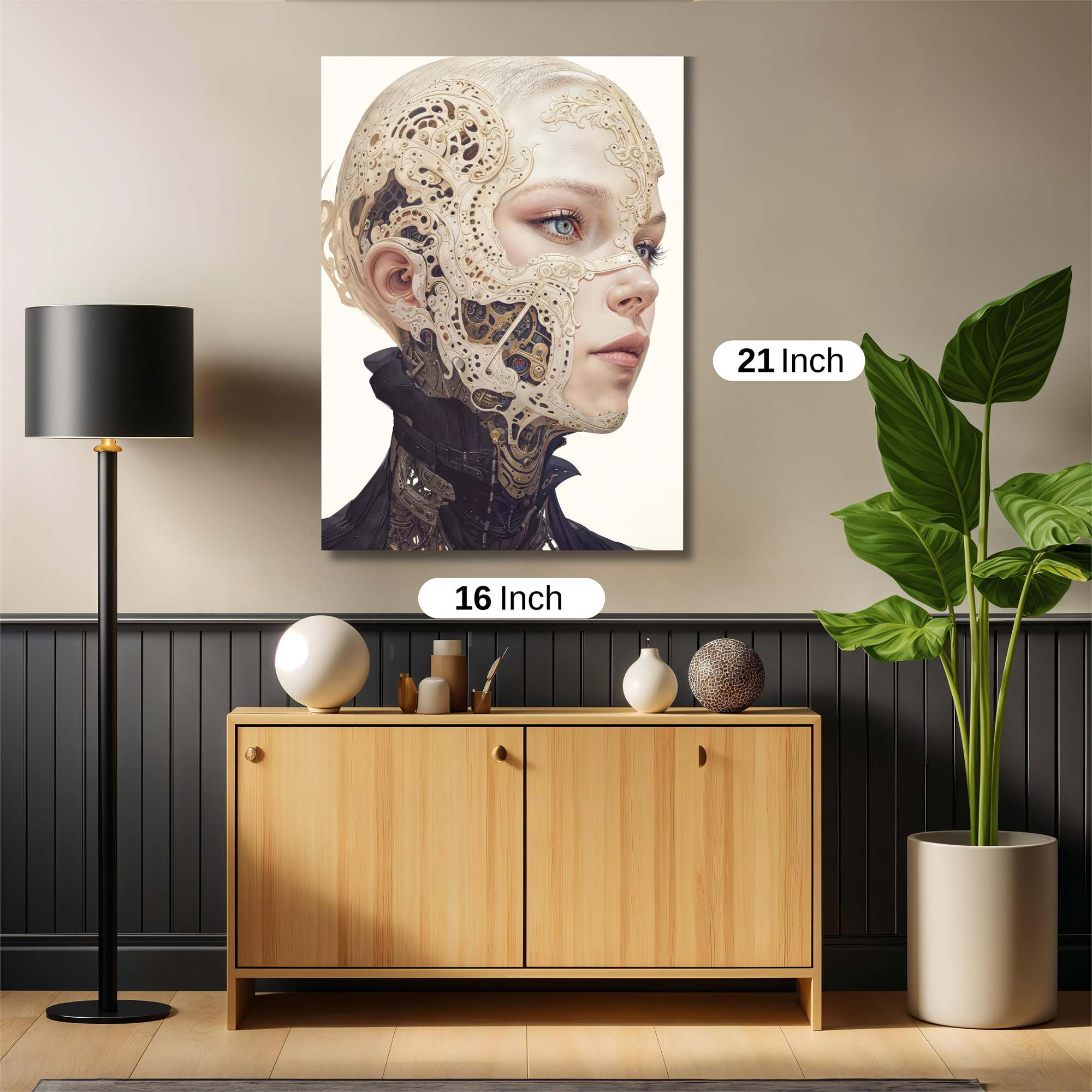 Lace Enigma Safe Wall Magnetic / M