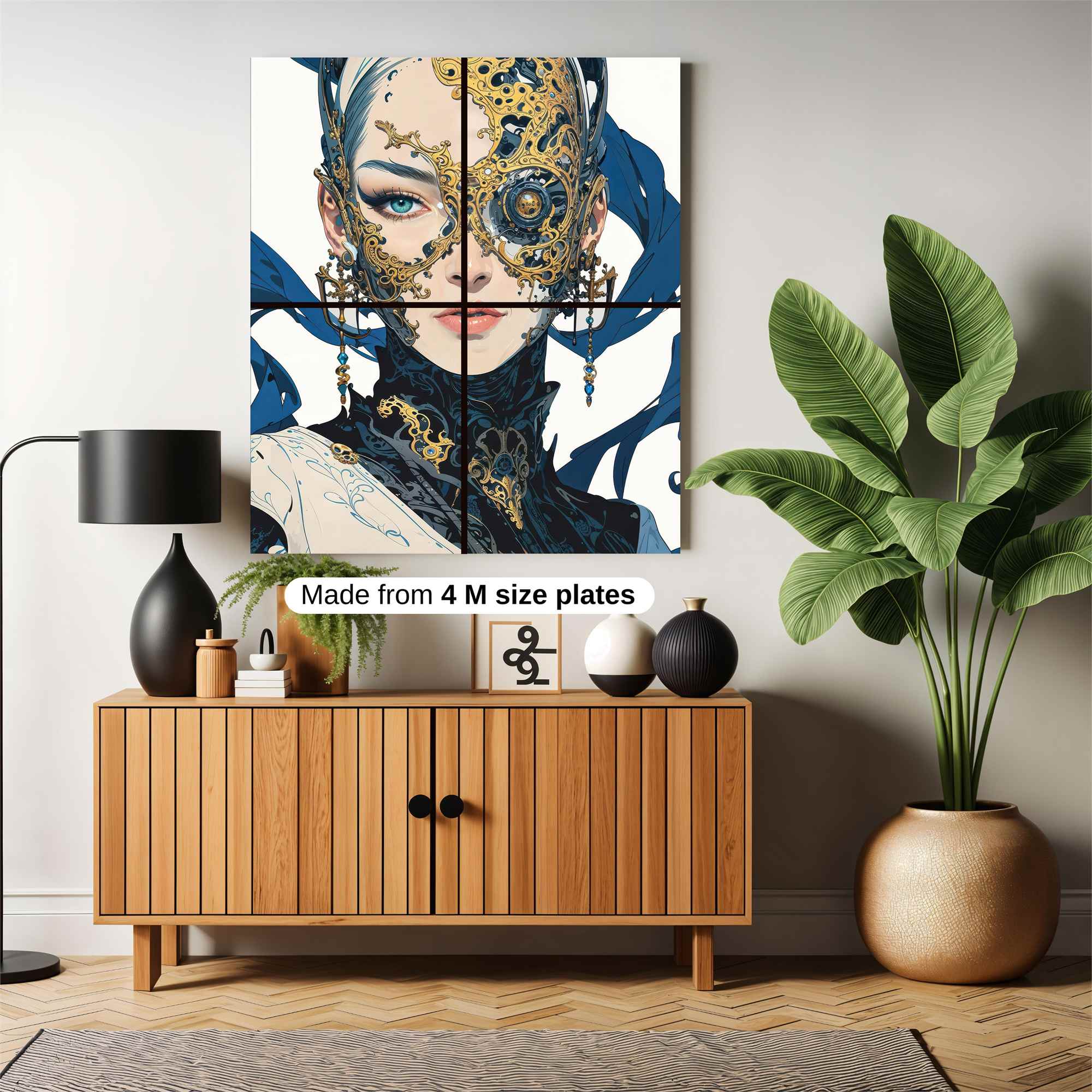 Mechanical Enigma Safe Wall Magnetic / M