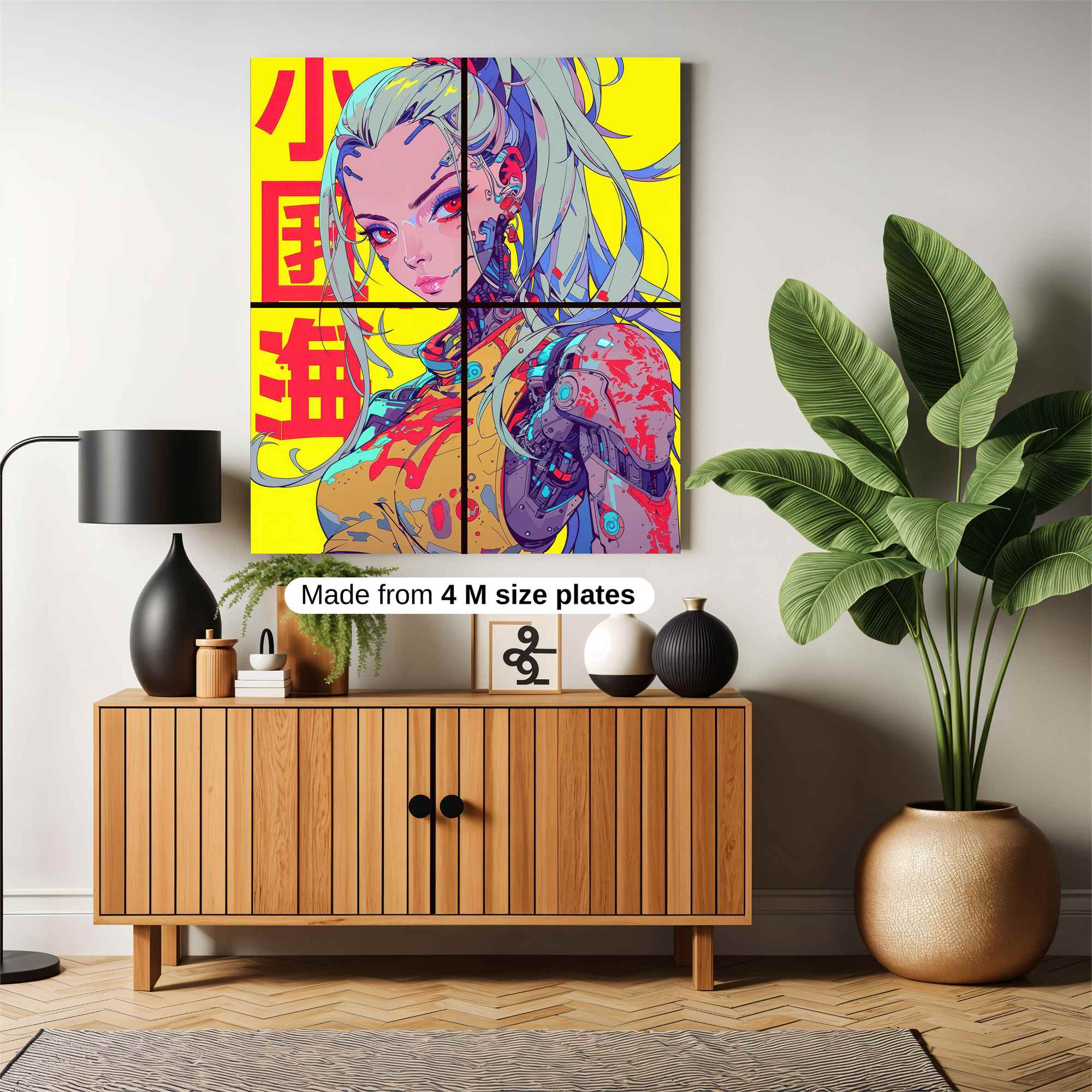 Cyberpunk Rage Safe Wall Magnetic / M