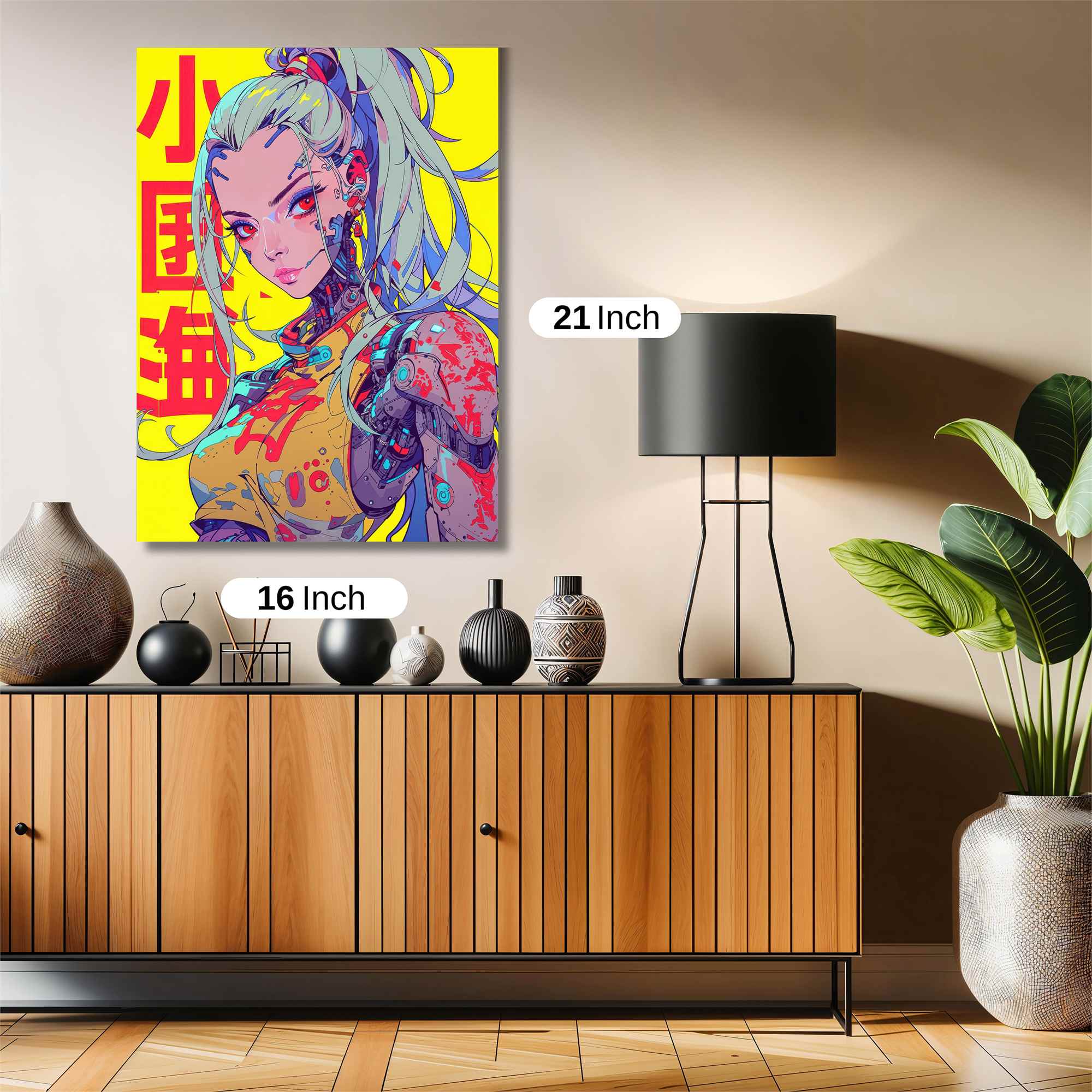 Cyberpunk Rage Safe Wall Magnetic / M