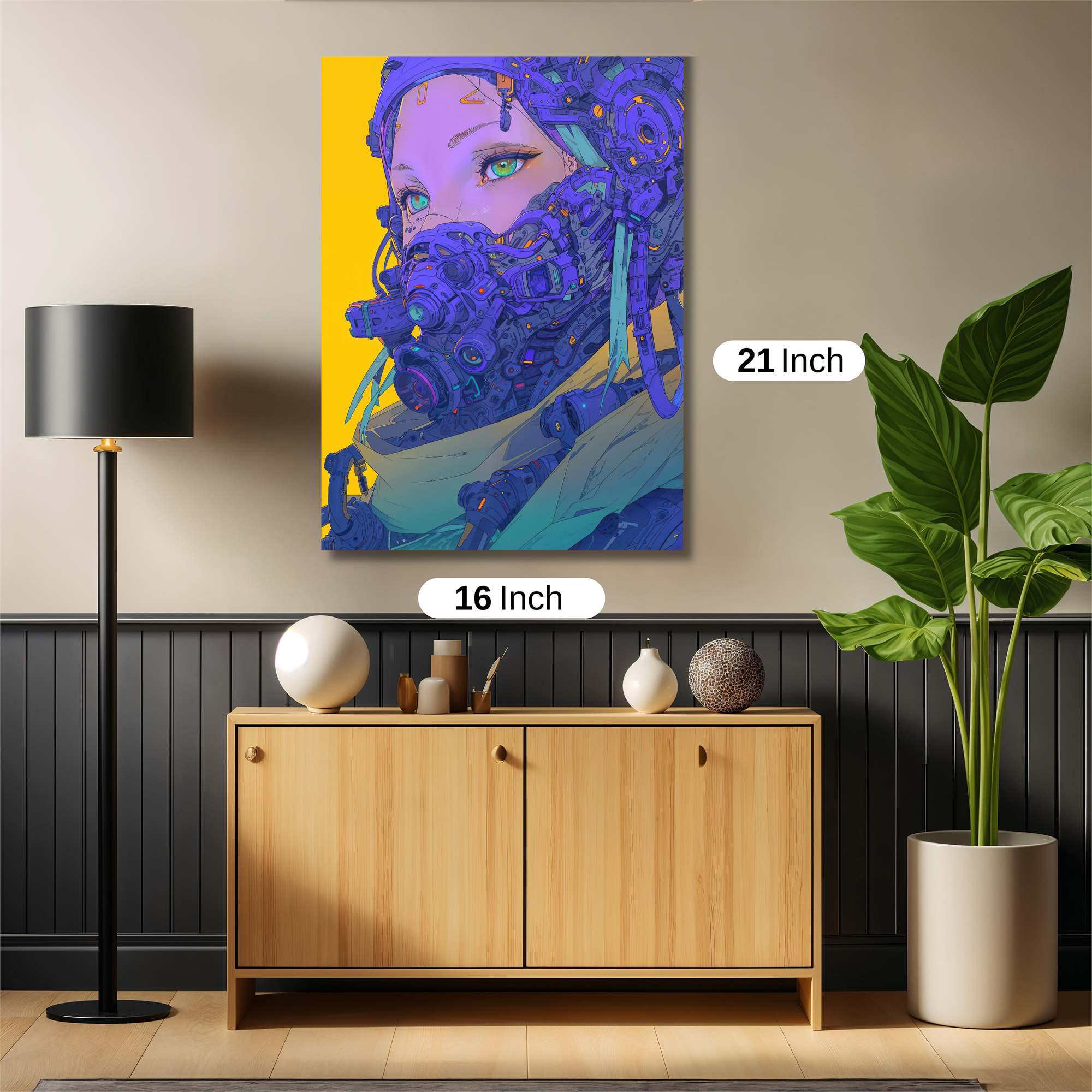 Cyber Enigma Safe Wall Magnetic / M