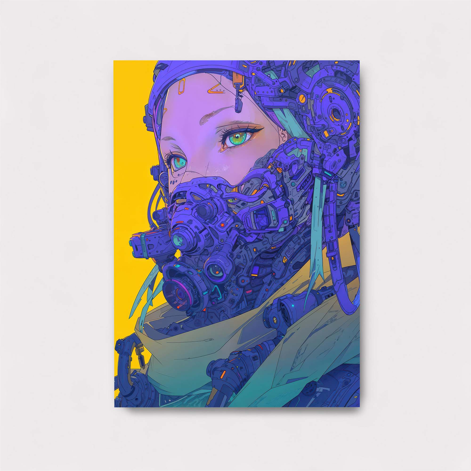 Cyber Enigma Safe Wall Magnetic / M