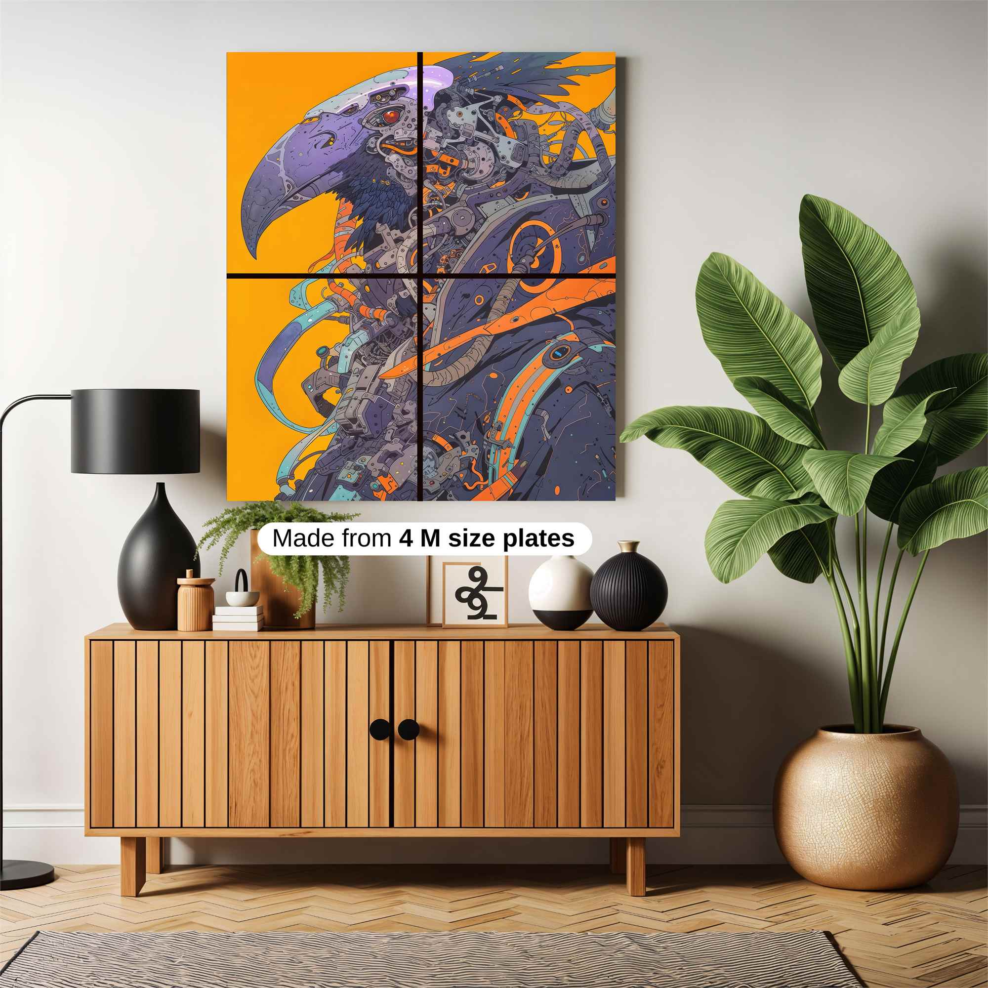 Raven Rebirth Safe Wall Magnetic / M