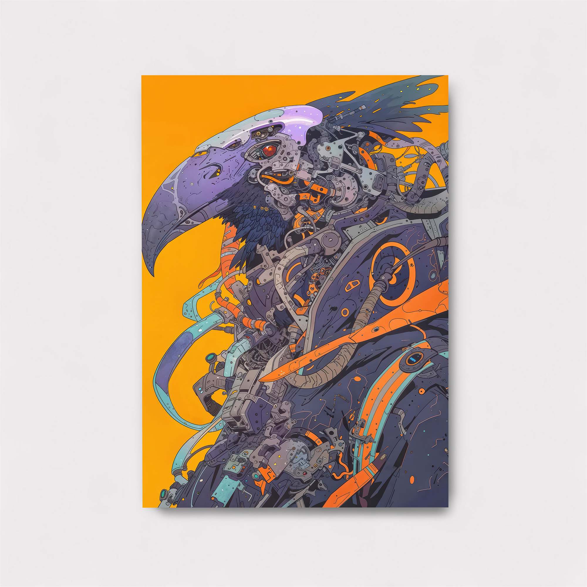 Raven Rebirth Safe Wall Magnetic / M