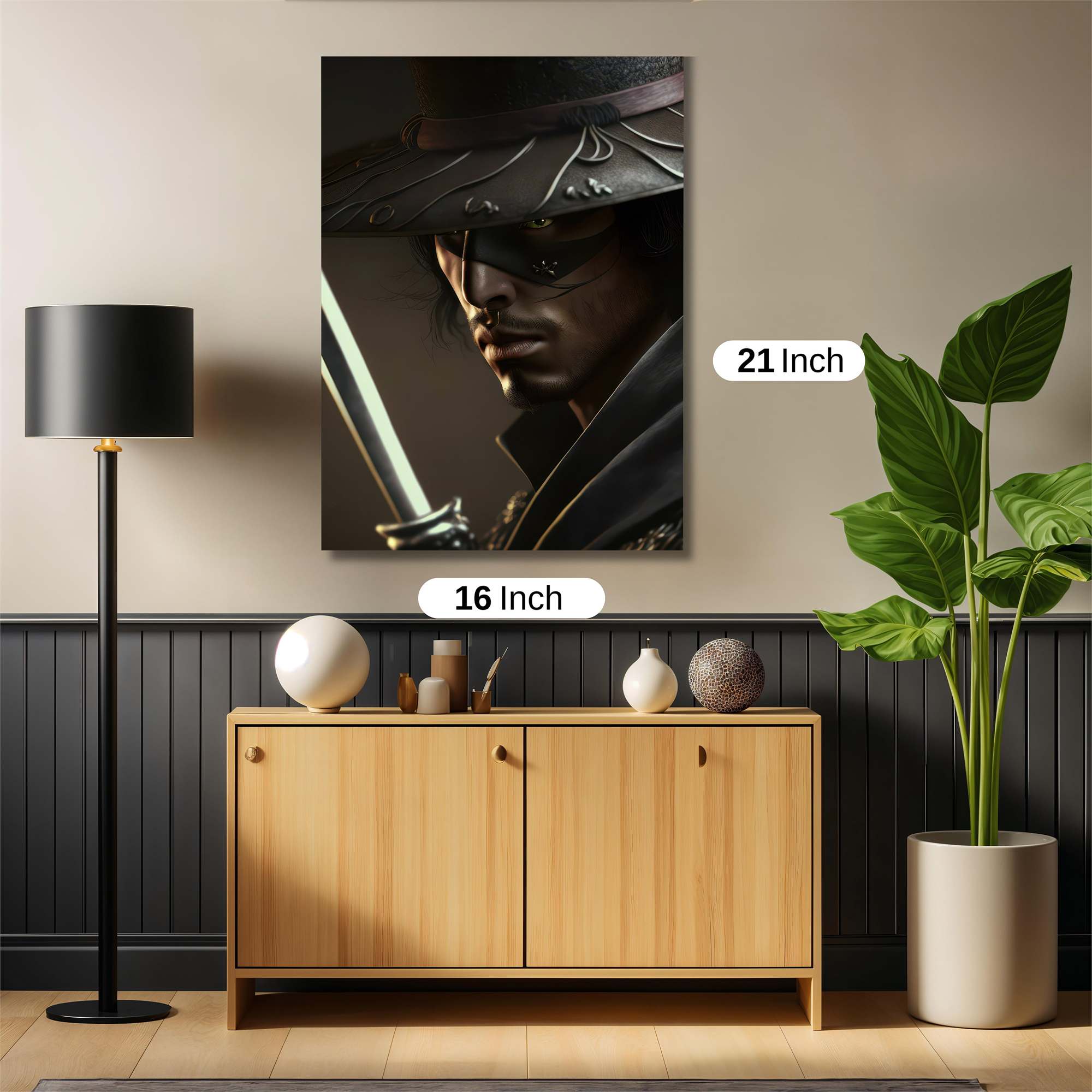 Zorro Enigmatic Safe Wall Magnetic / M