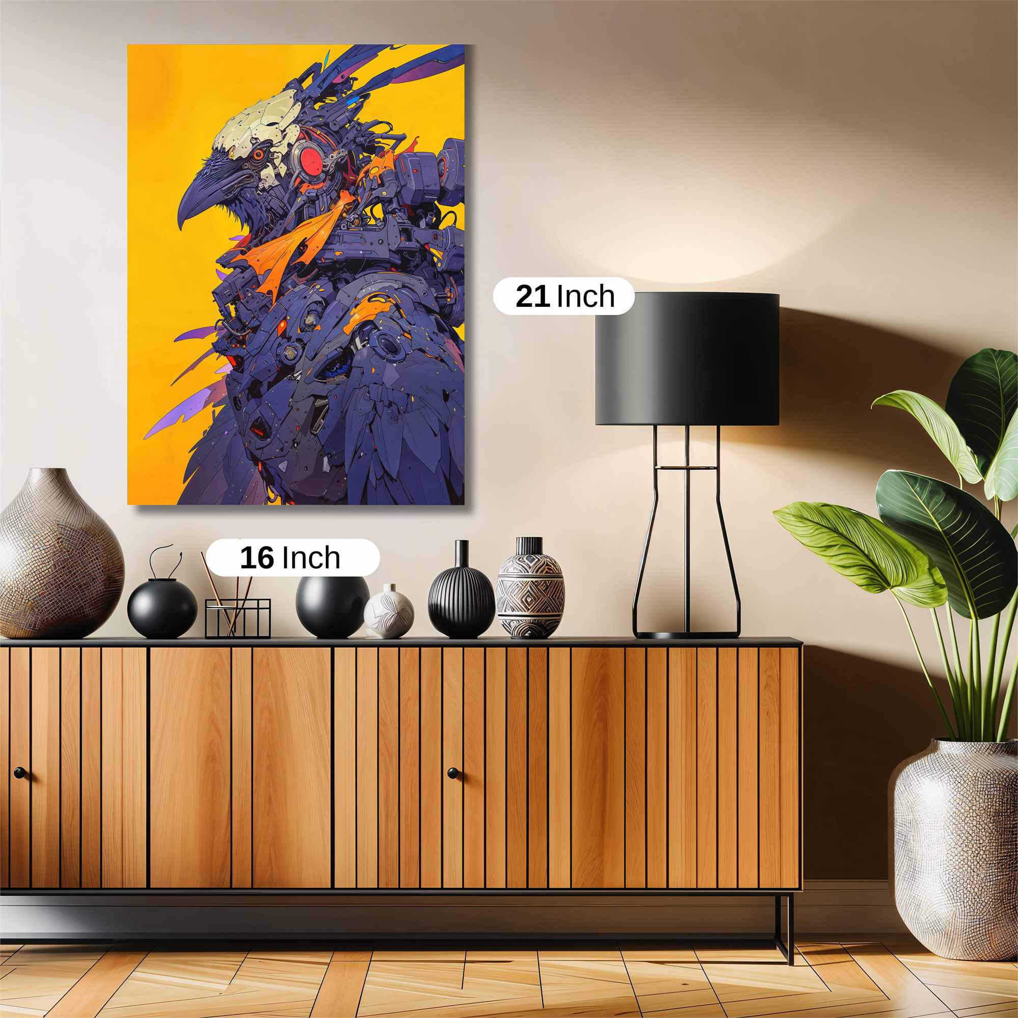 Raven Reimagined Safe Wall Magnetic / M