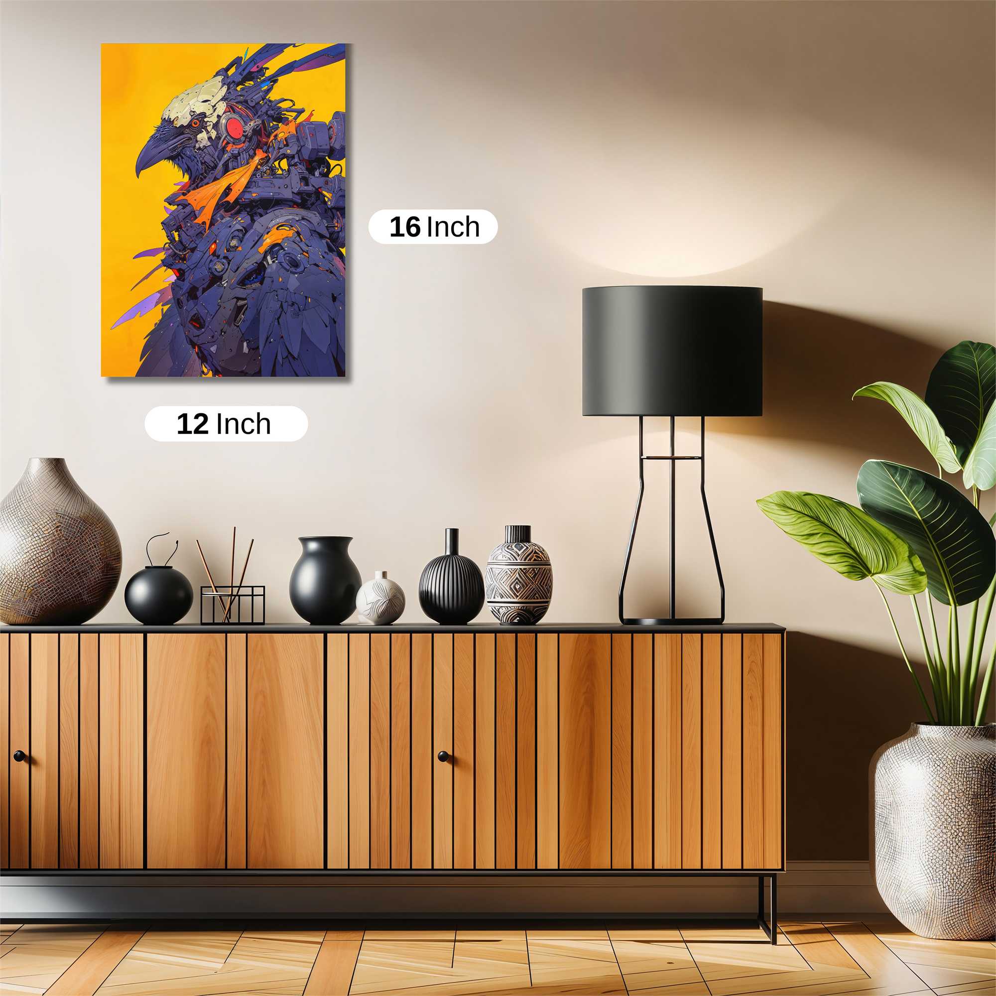 Raven Reimagined Safe Wall Magnetic / M