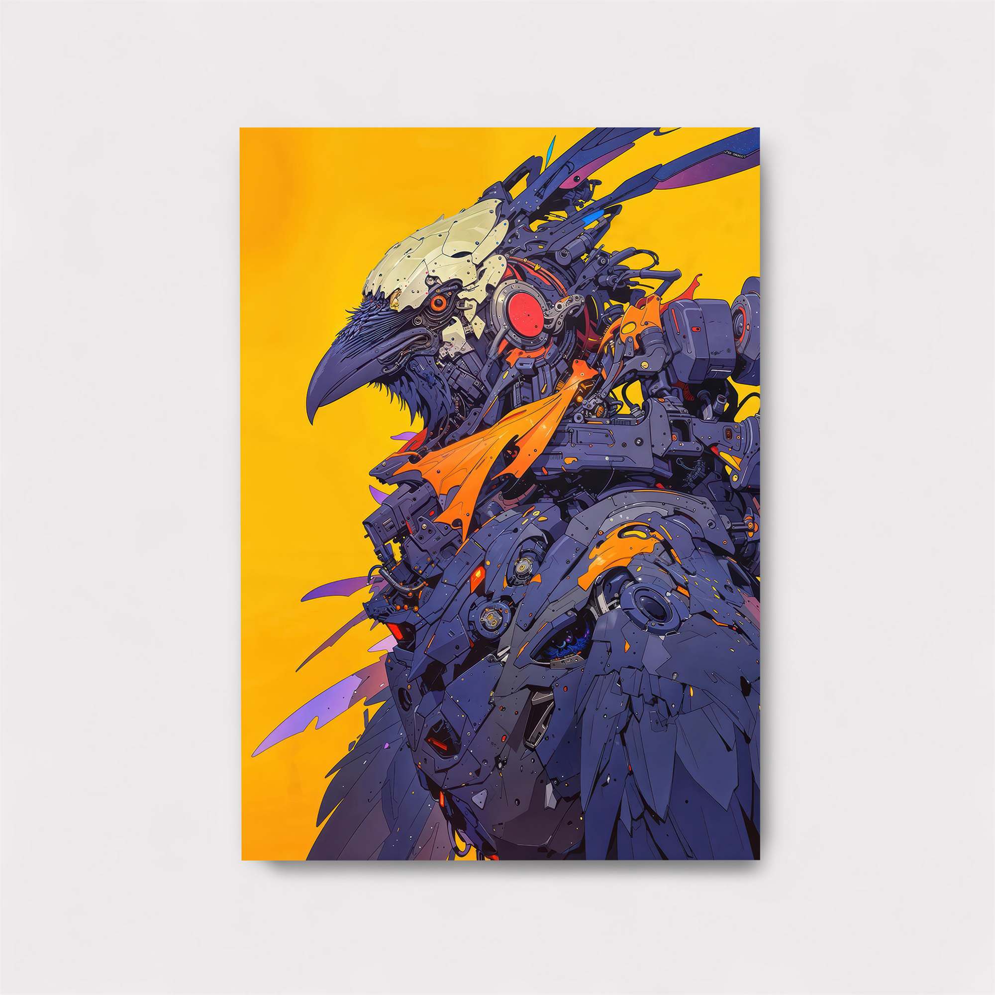 Raven Reimagined Safe Wall Magnetic / M