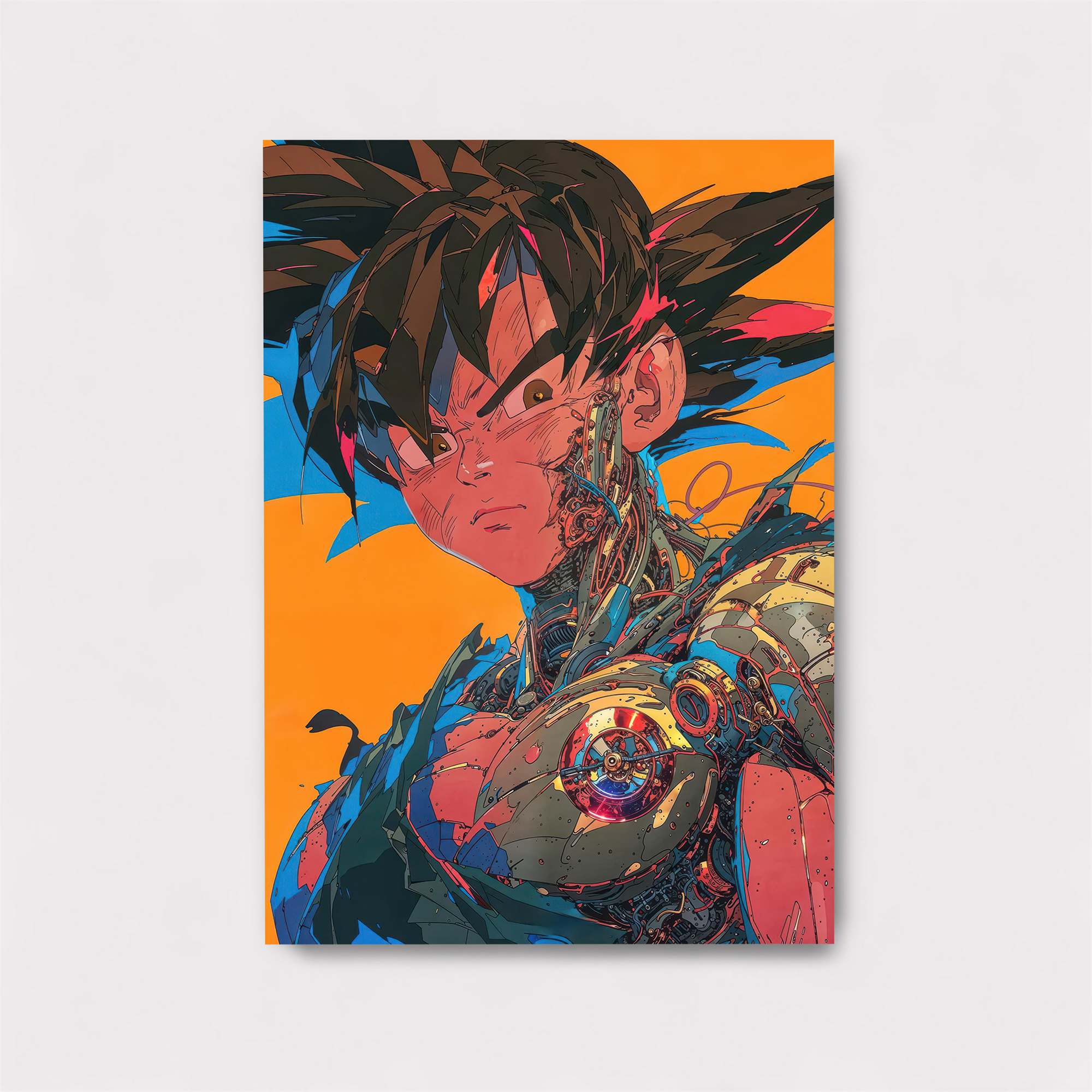 Goku Cybernetic Safe Wall Magnetic / M