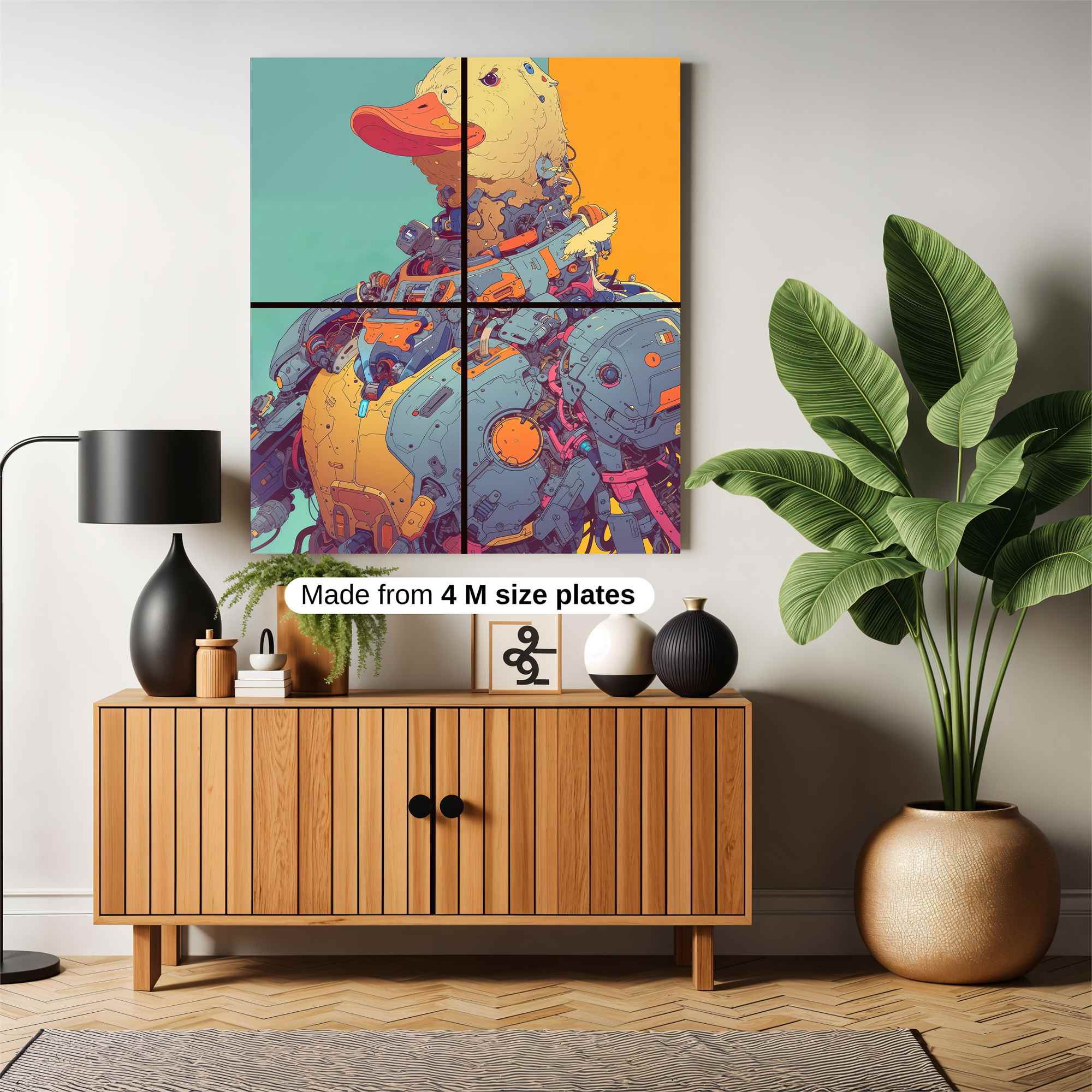 RoboDuck Vibrant Safe Wall Magnetic / M