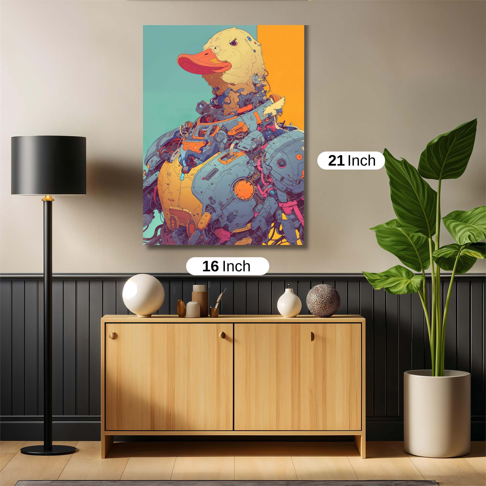 RoboDuck Vibrant Safe Wall Magnetic / M