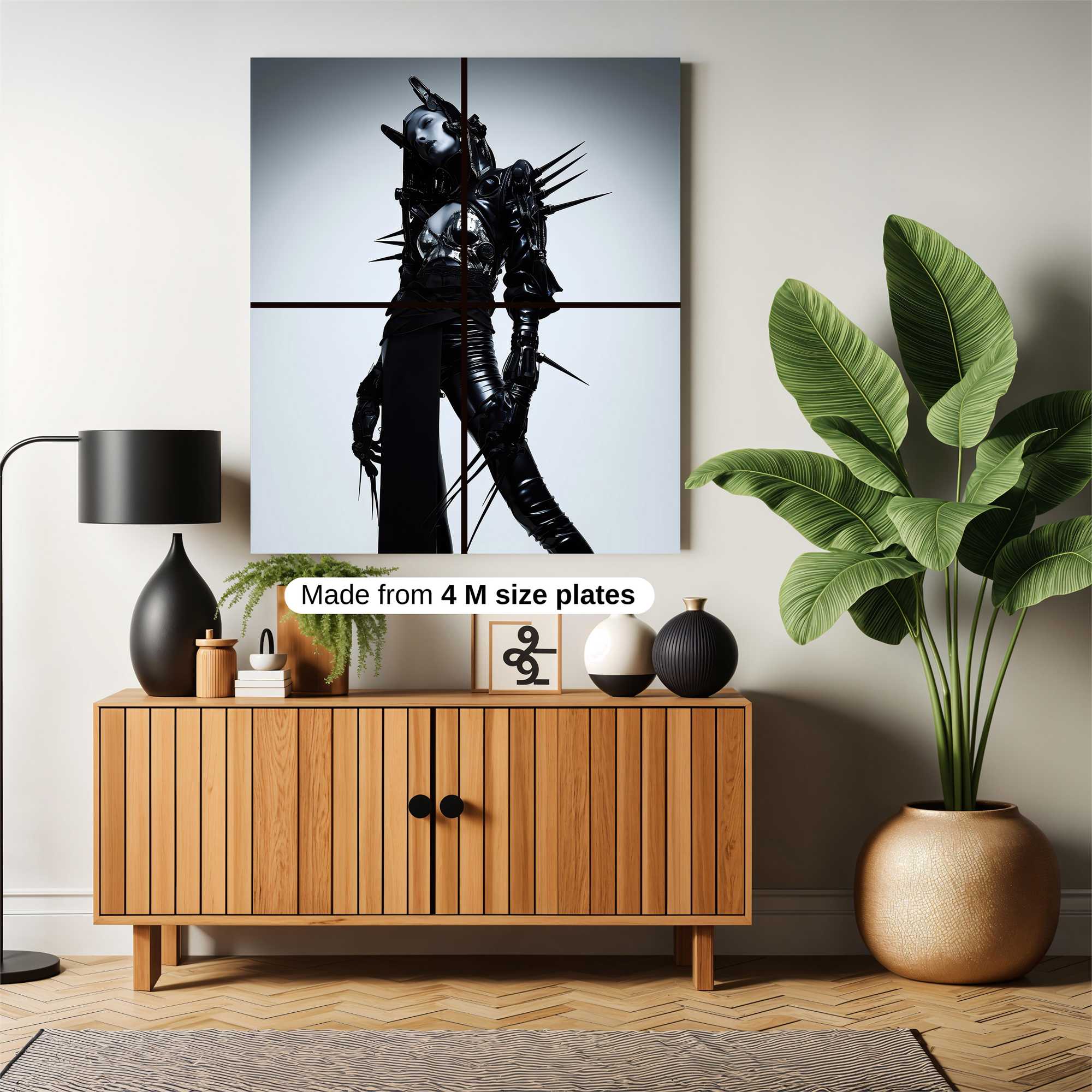 Cyber Enigma Safe Wall Magnetic / M