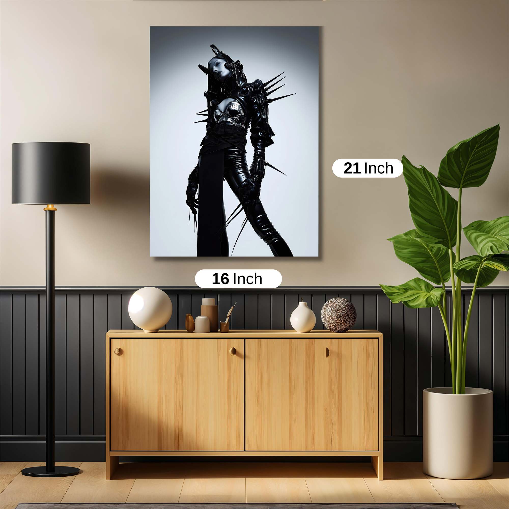 Cyber Enigma Safe Wall Magnetic / M