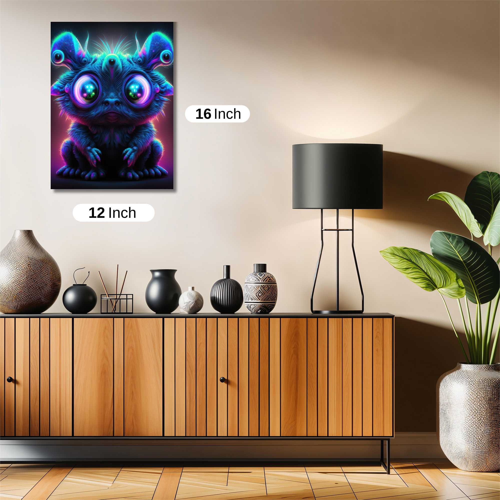 Alien Whimsy Safe Wall Magnetic / M
