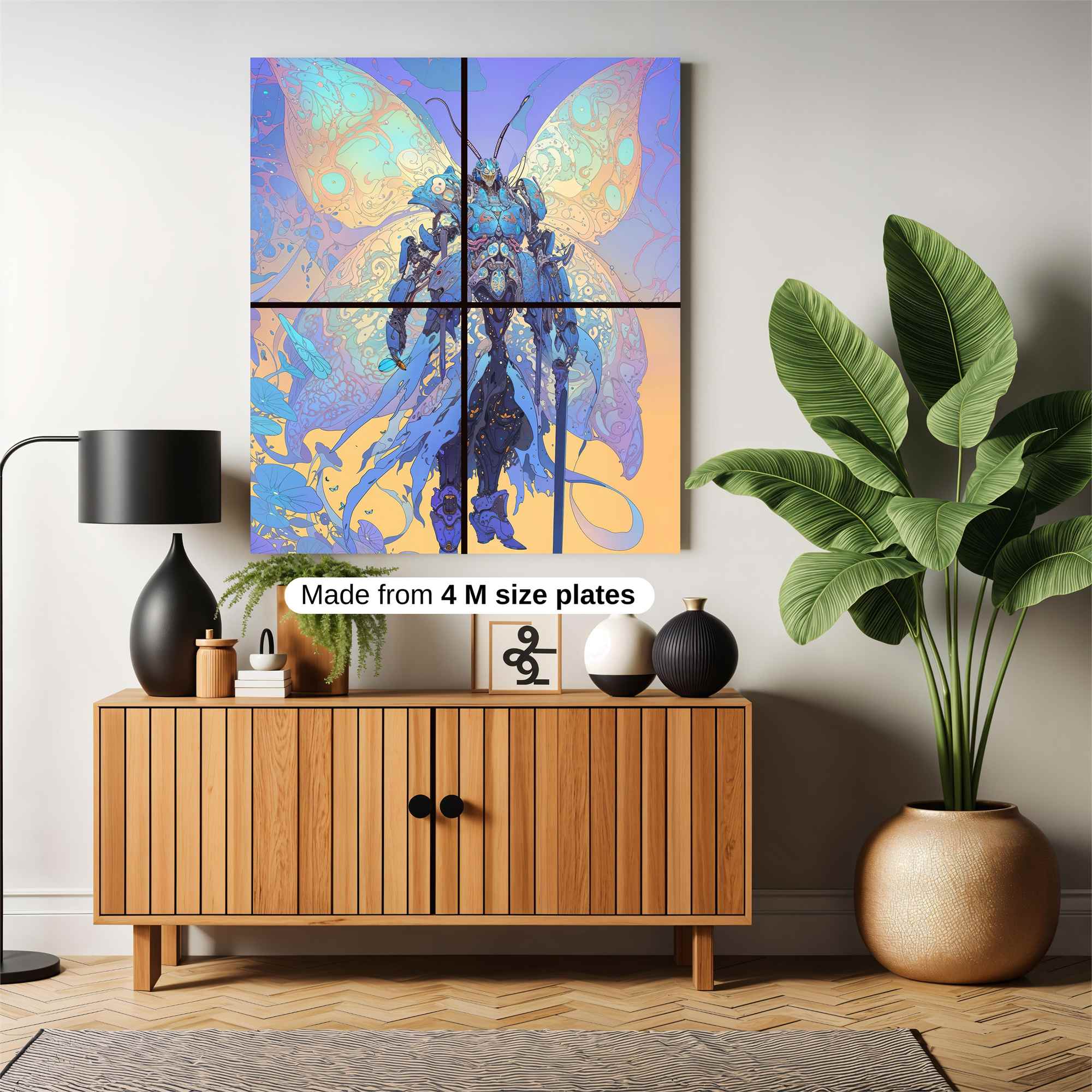 Butterfly Sentinel Safe Wall Magnetic / M