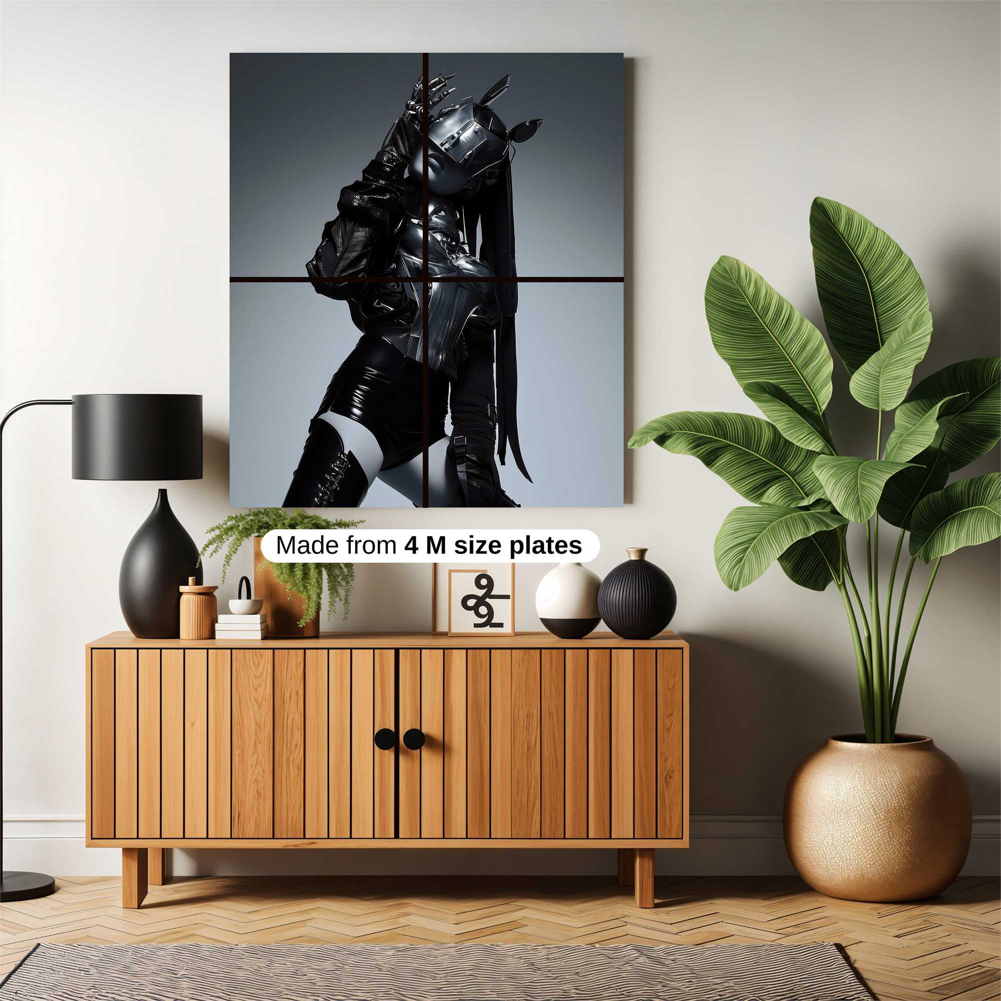 Cyber Enigma Safe Wall Magnetic / M