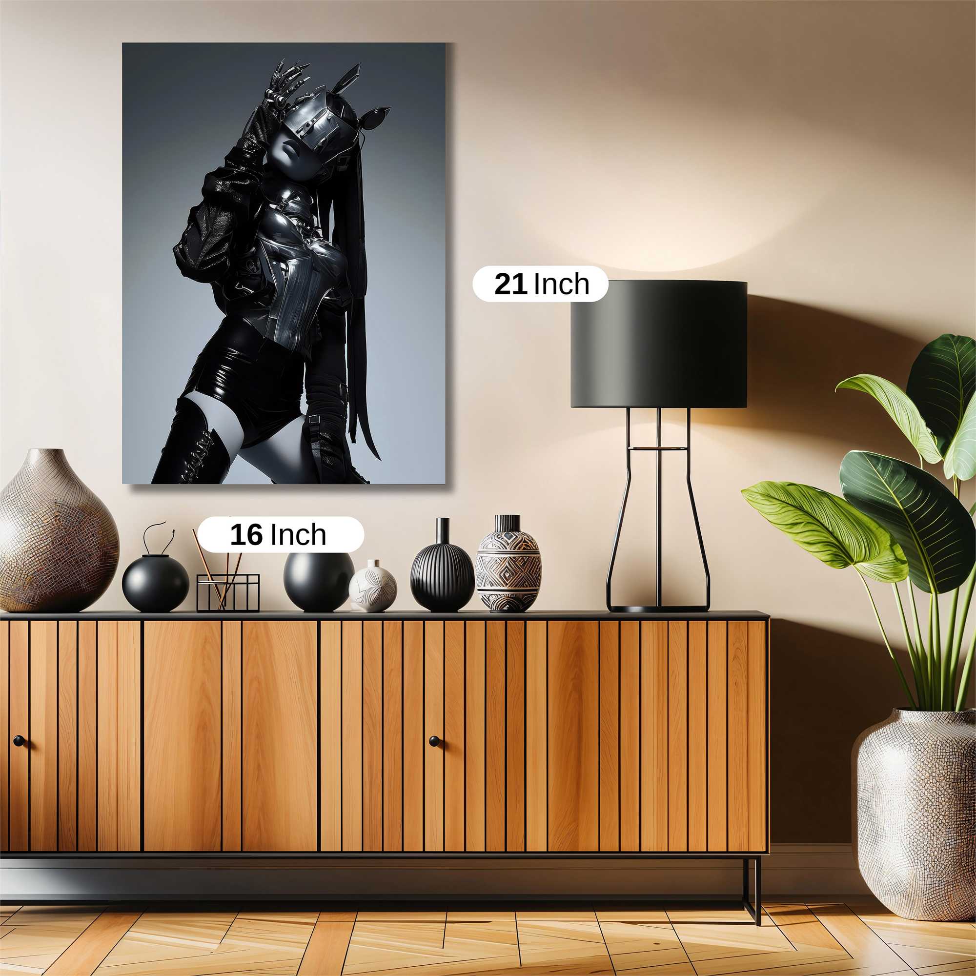 Cyber Enigma Safe Wall Magnetic / M