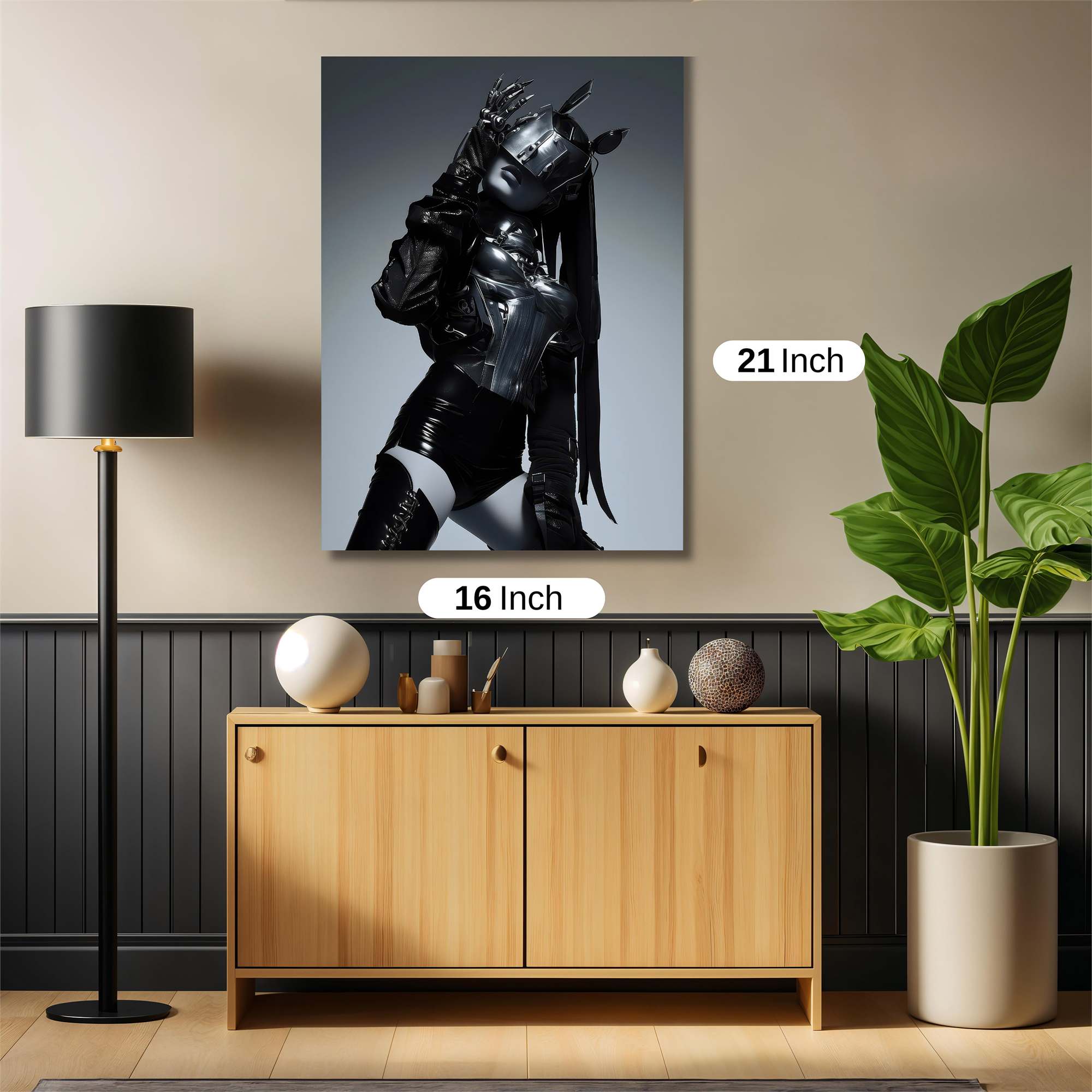 Cyber Enigma Safe Wall Magnetic / M