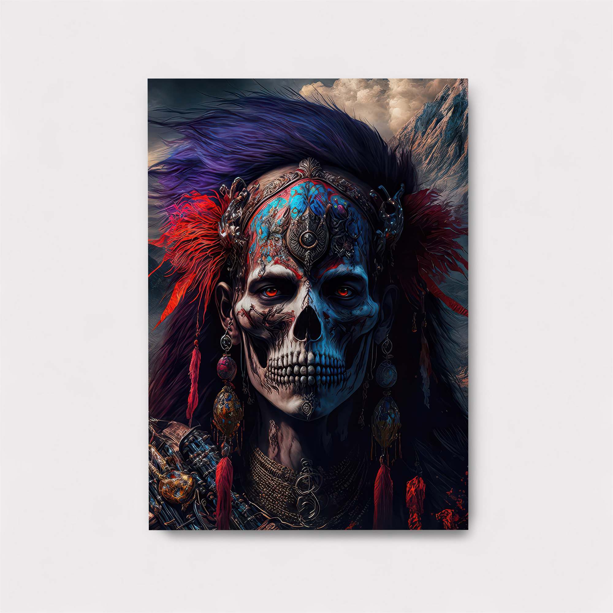 Skull Enigma Safe Wall Magnetic / M