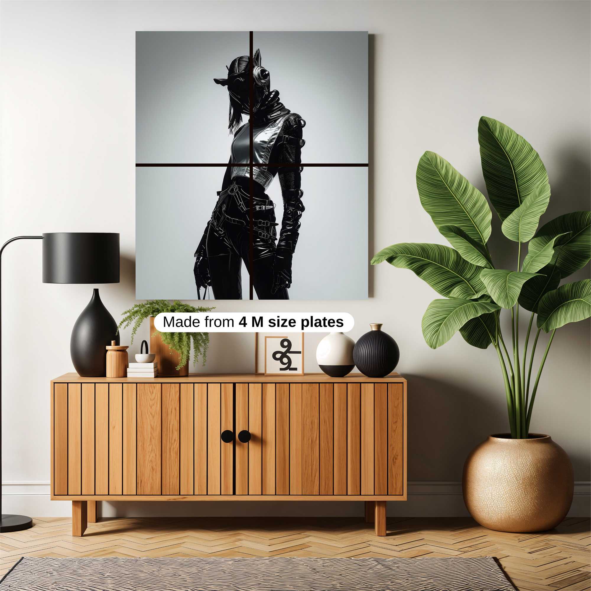 Cyber Enigma Safe Wall Magnetic / M