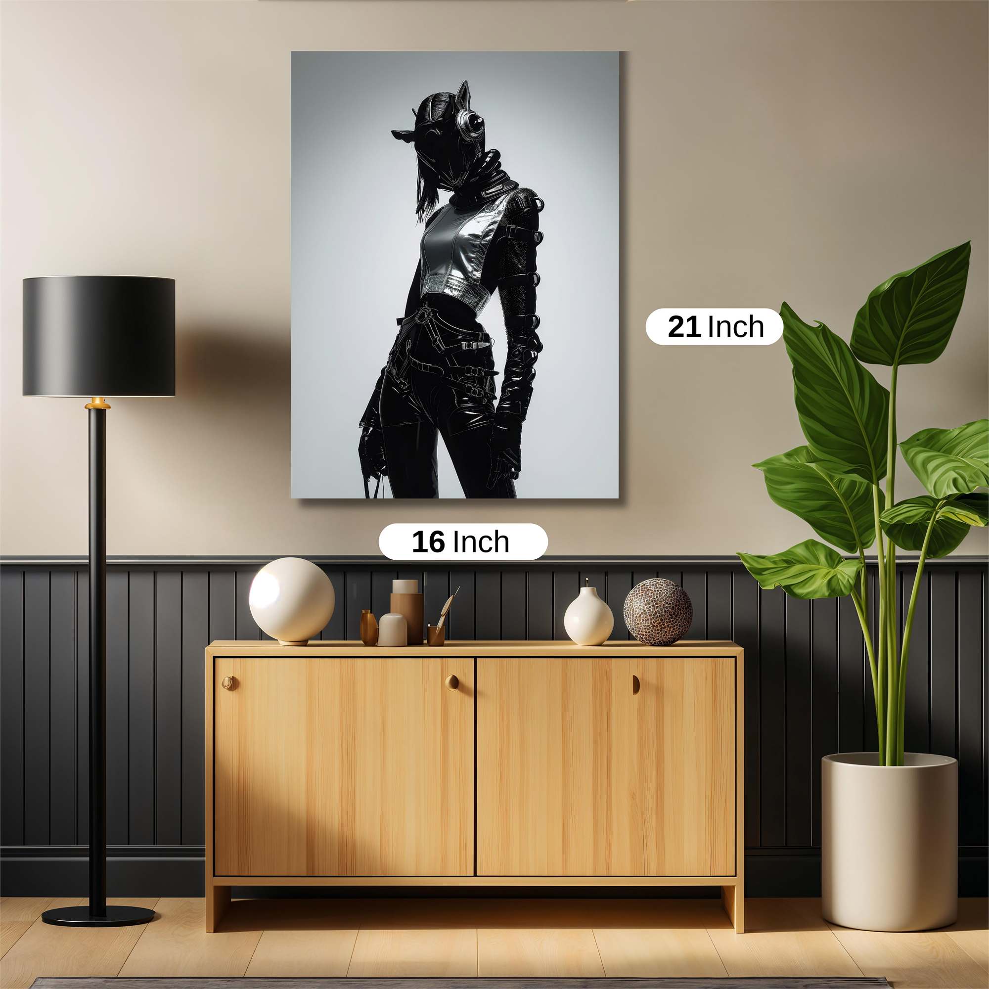 Cyber Enigma Safe Wall Magnetic / M