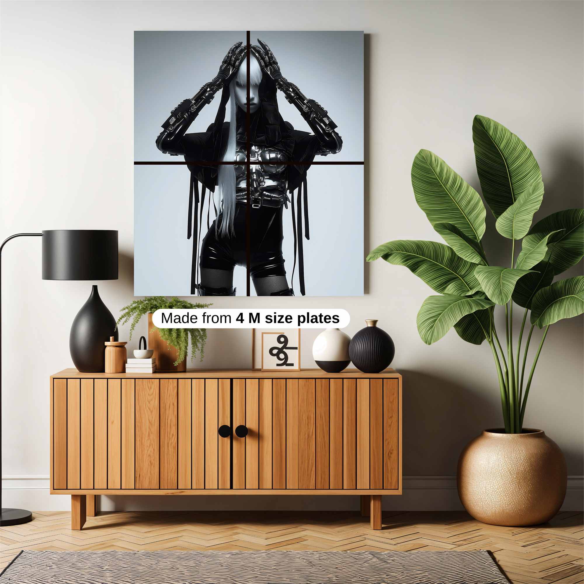 Android Angst Safe Wall Magnetic / M