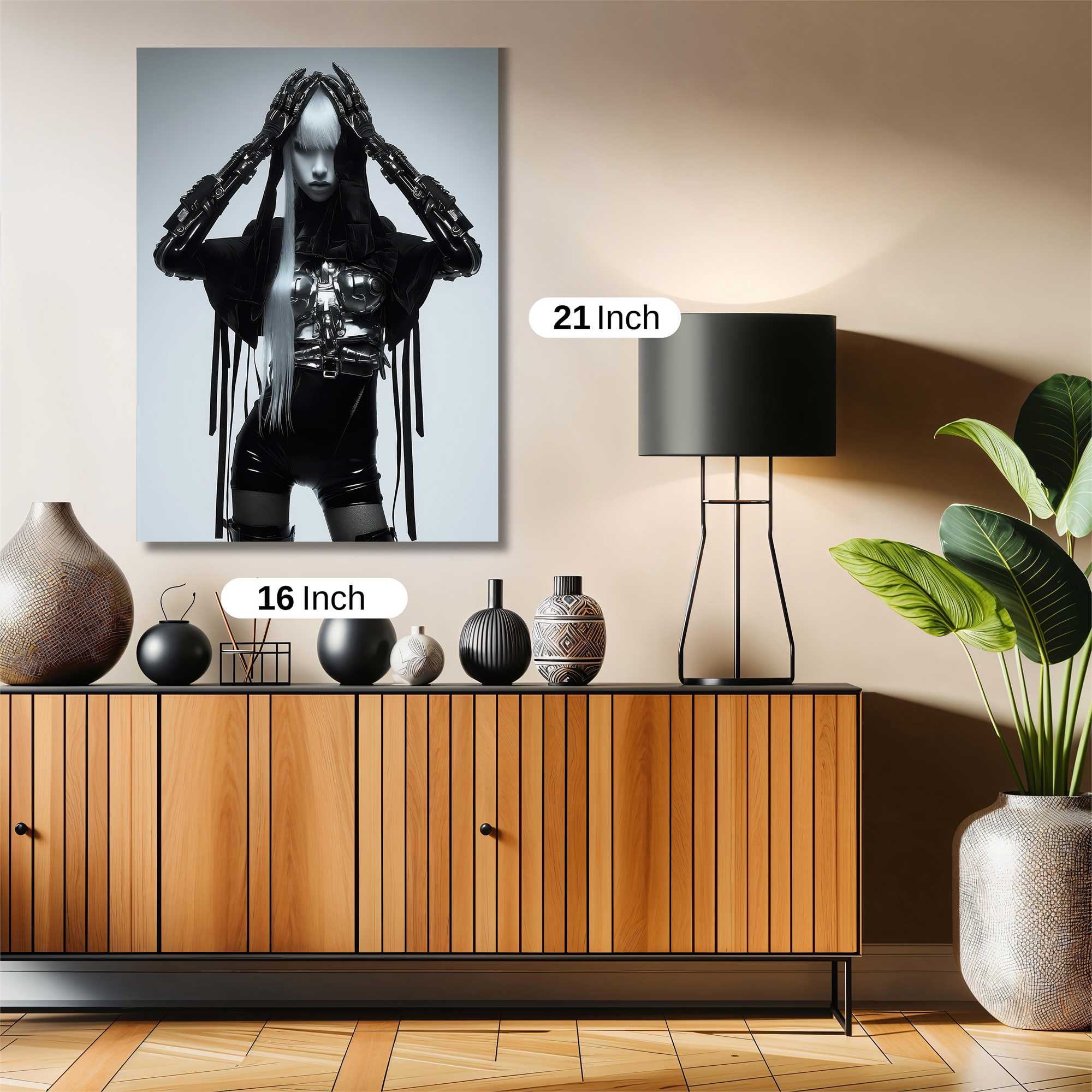 Android Angst Safe Wall Magnetic / M