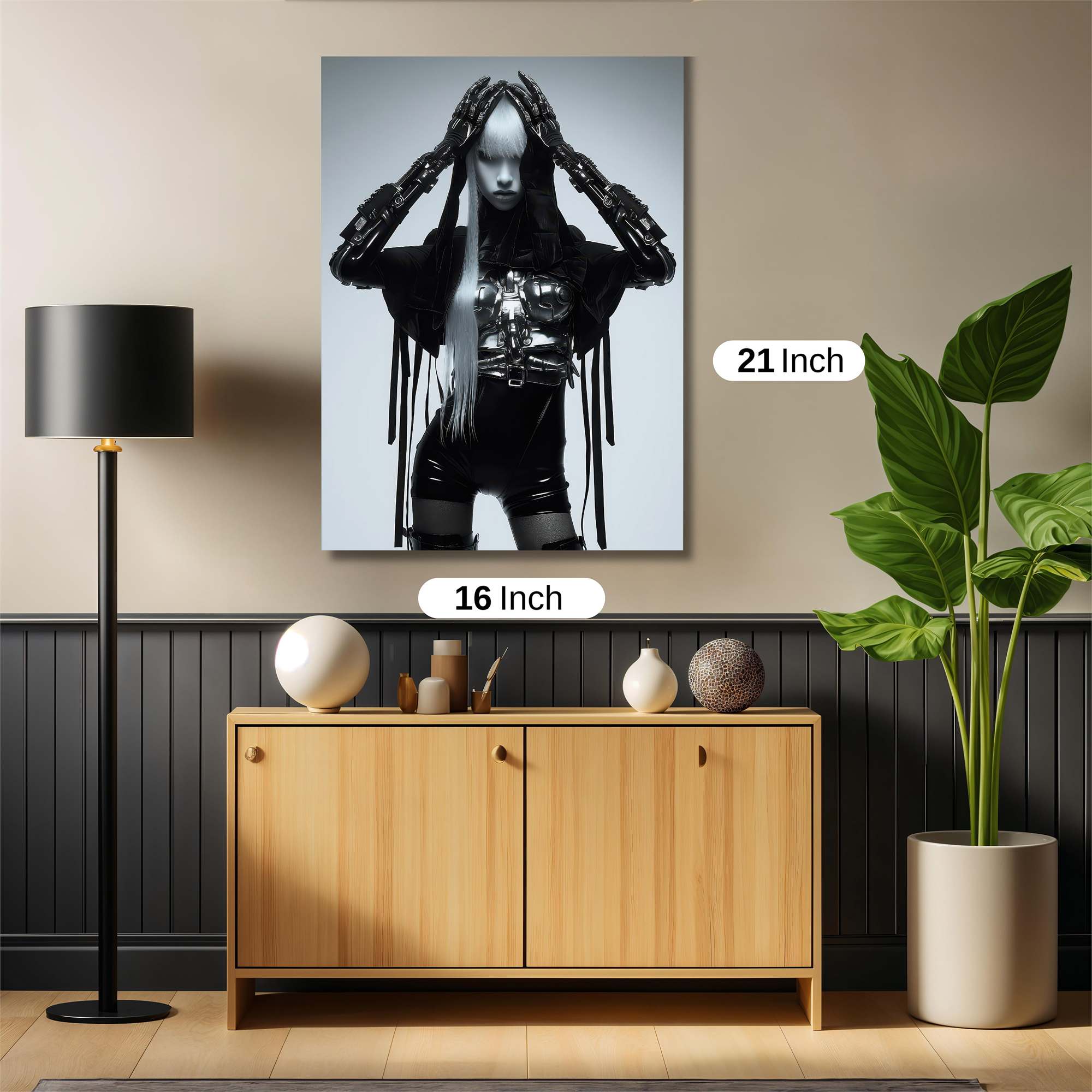 Android Angst Safe Wall Magnetic / M