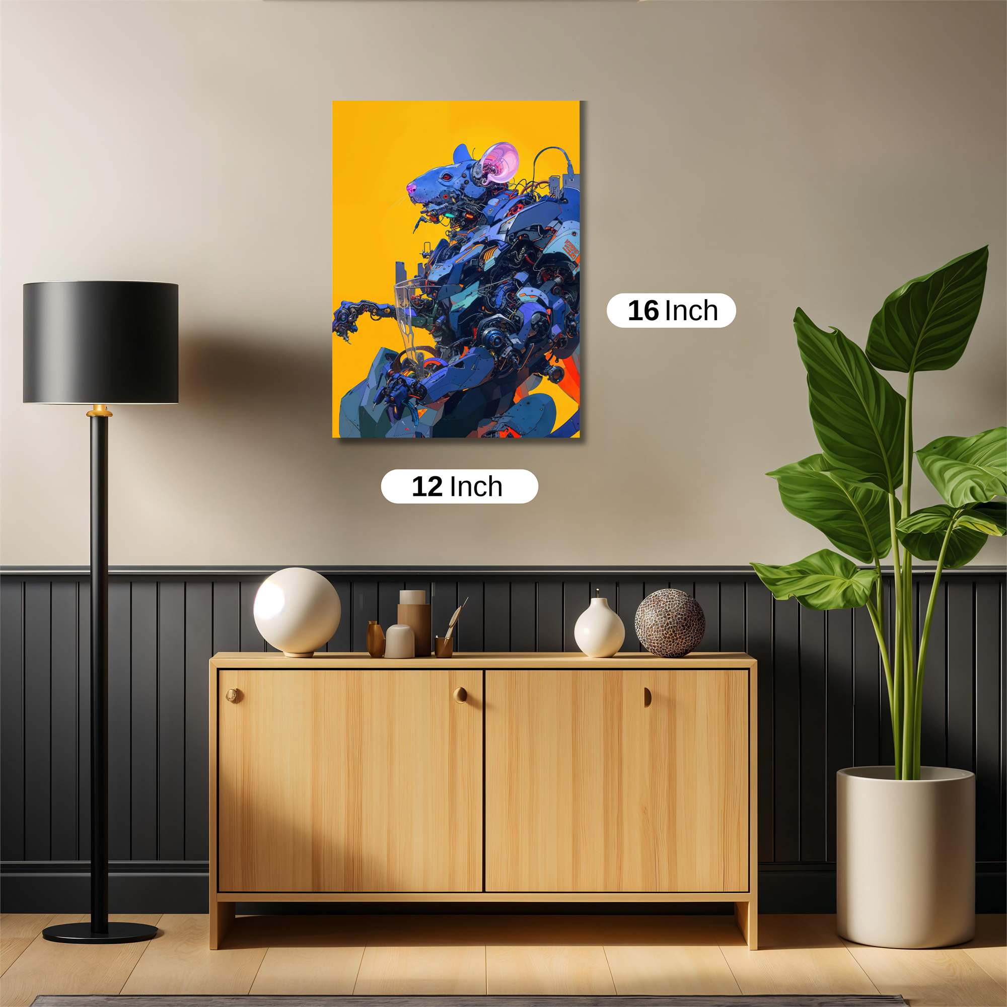 Mouse Mechanic Safe Wall Magnetic / M