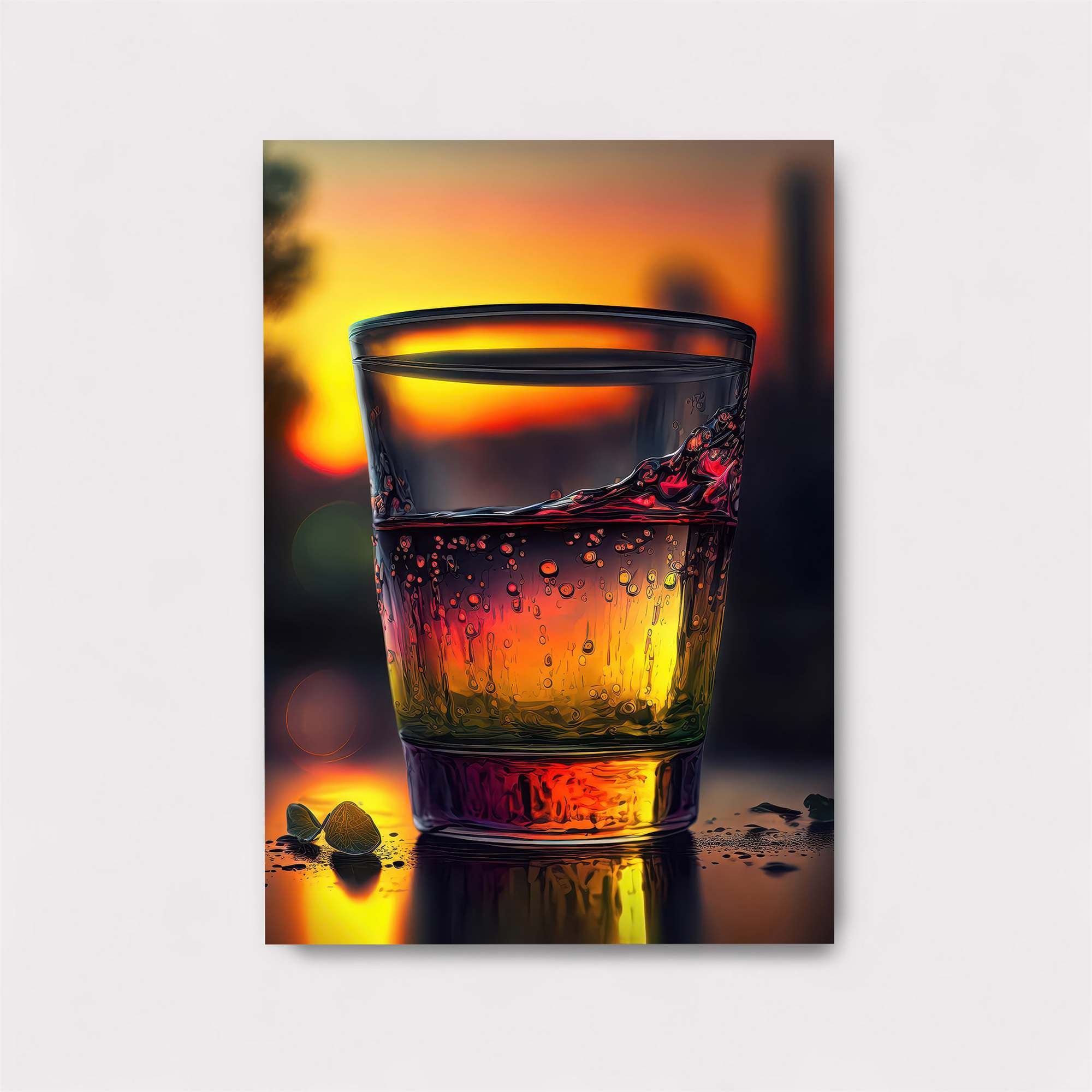 Sunset Sip Safe Wall Magnetic / M