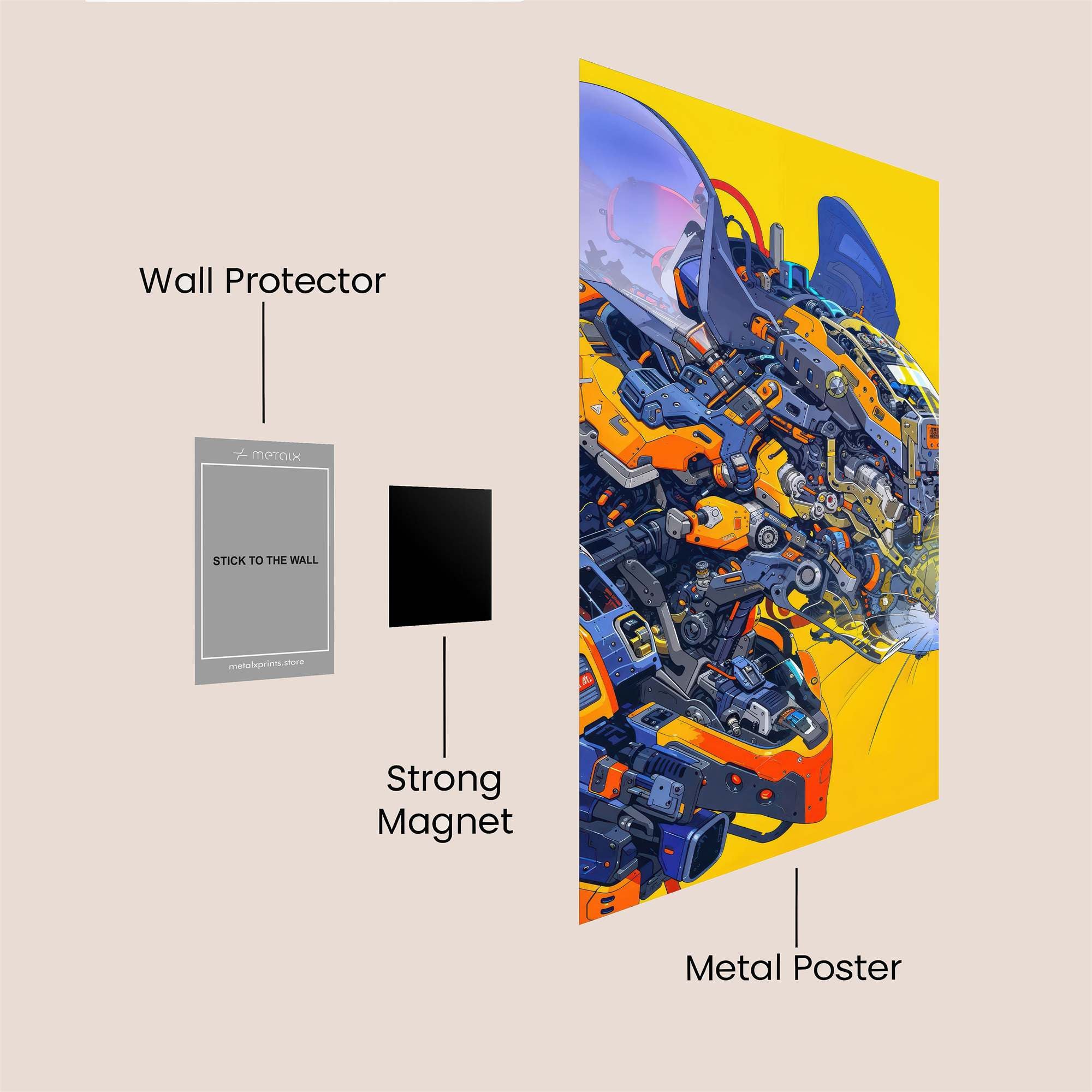 Mouse Marvel Safe Wall Magnetic / M