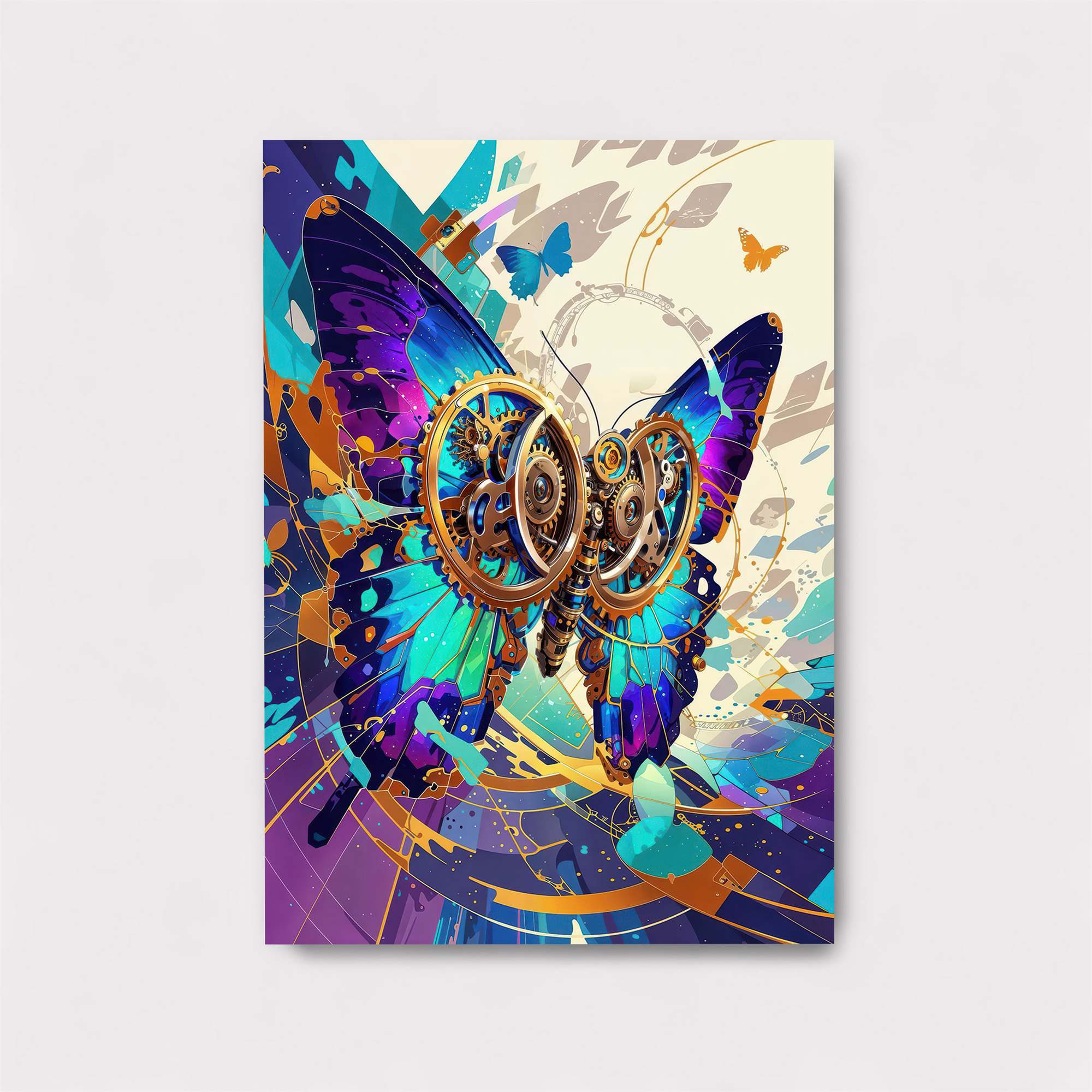 Steampunk Serenity Safe Wall Magnetic / M