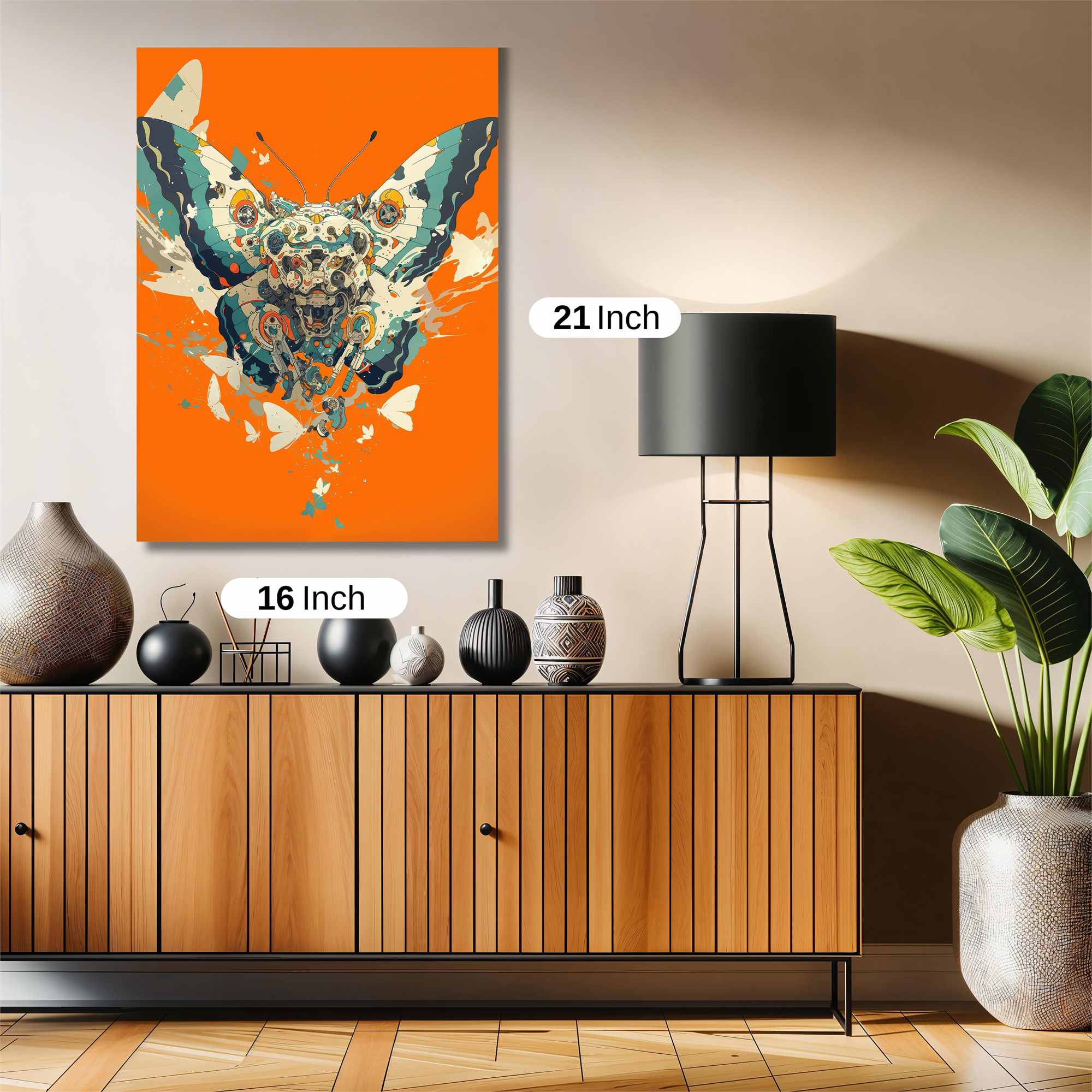 Butterfly Fusion Safe Wall Magnetic / M