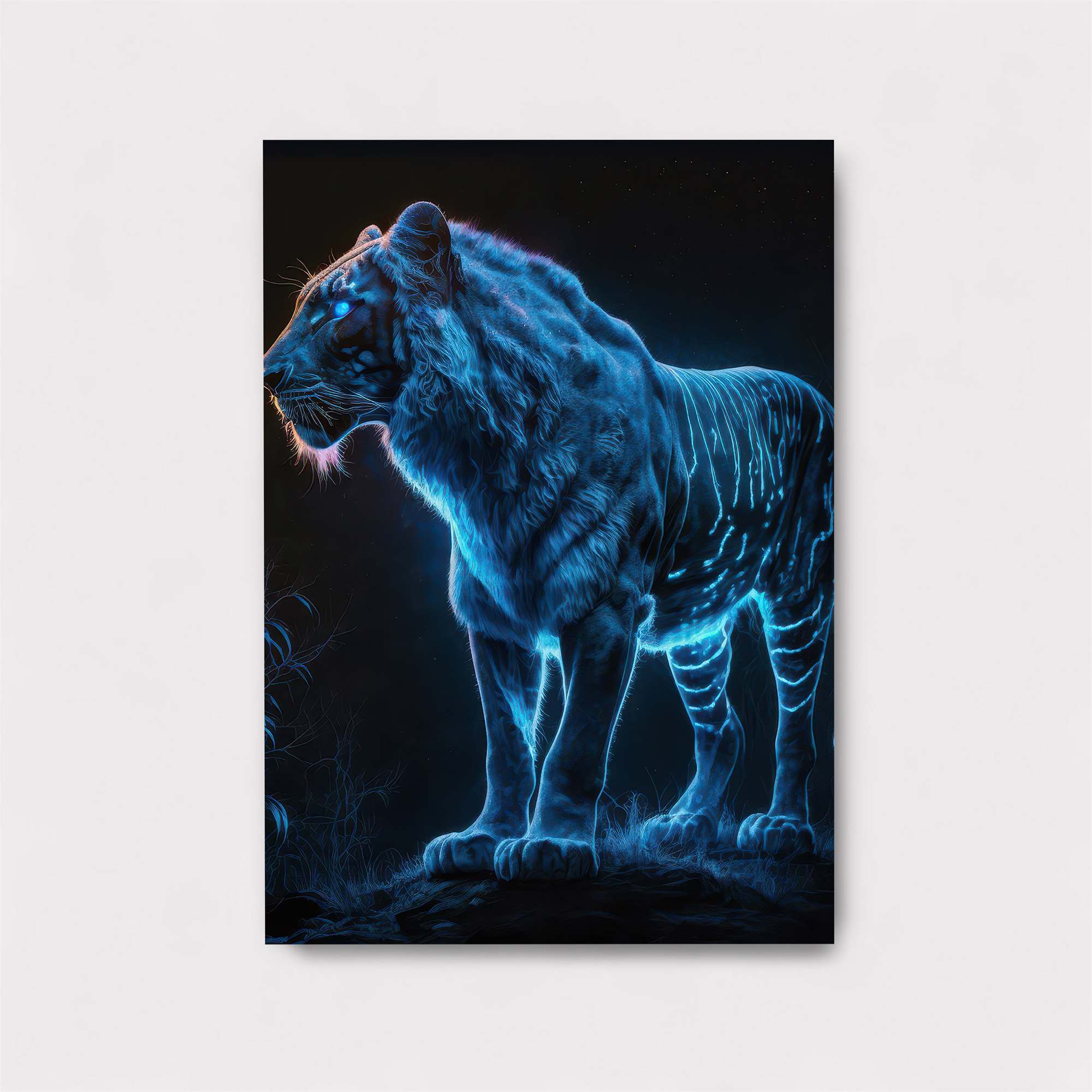 Tiger Glow Safe Wall Magnetic / M