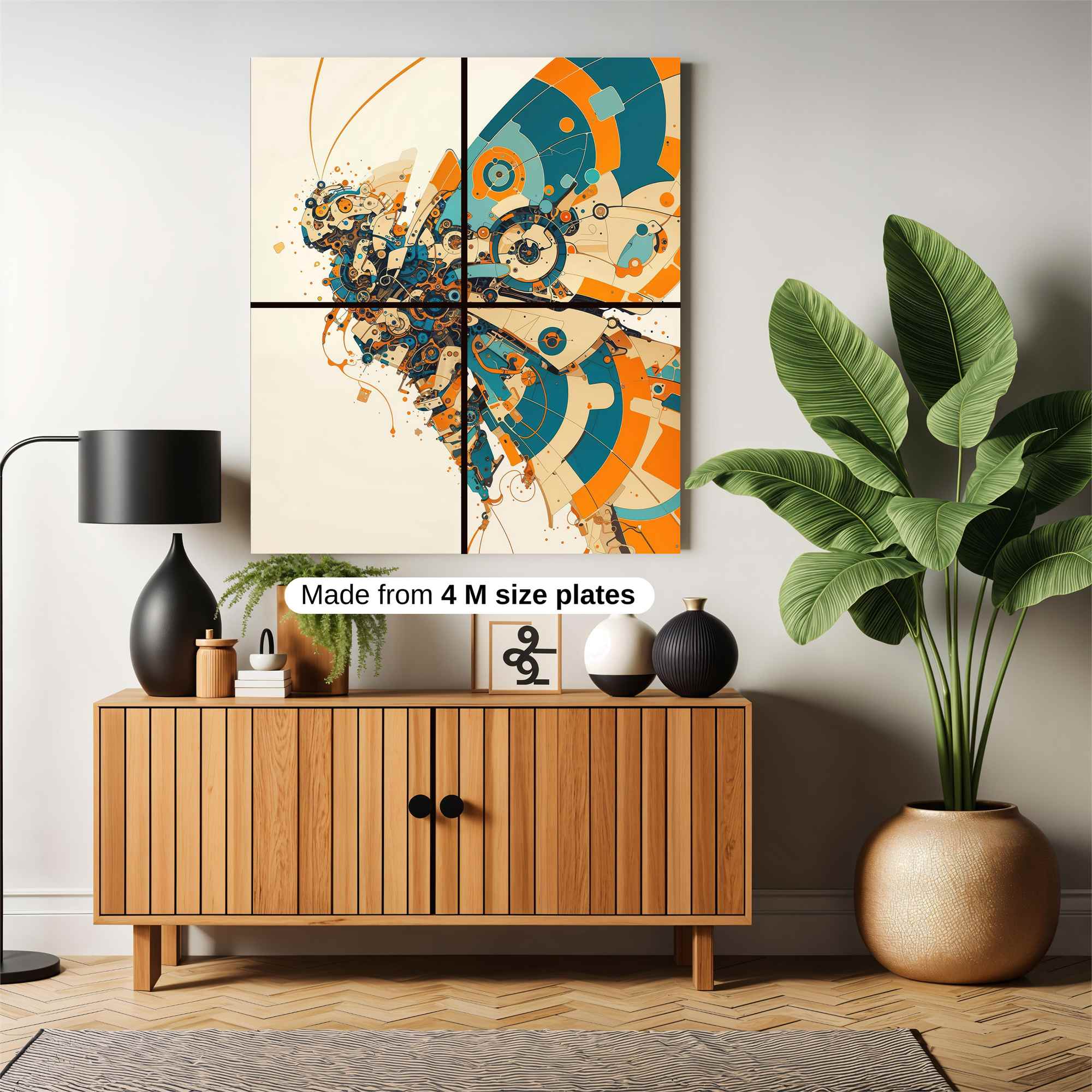 Butterfly Intricate Safe Wall Magnetic / M