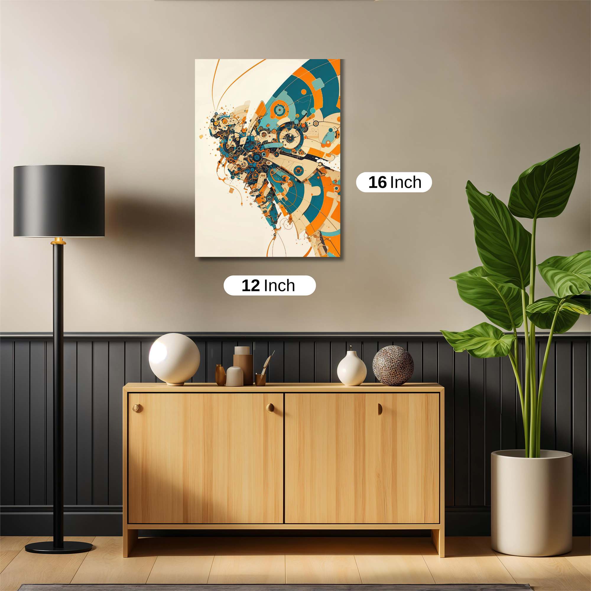 Butterfly Intricate Safe Wall Magnetic / M