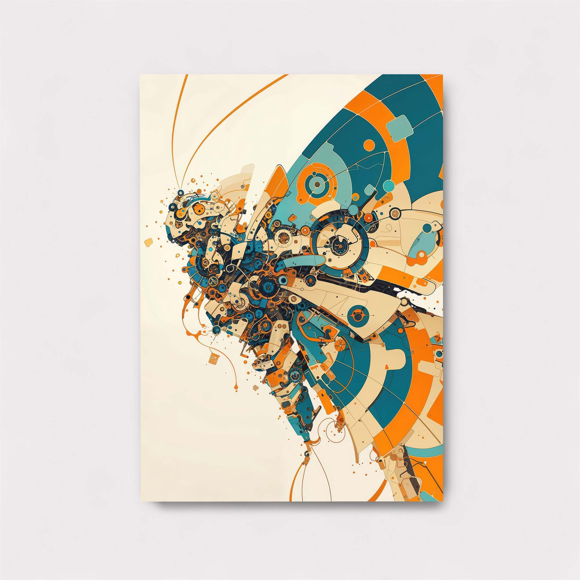 Butterfly Intricate Safe Wall Magnetic / M