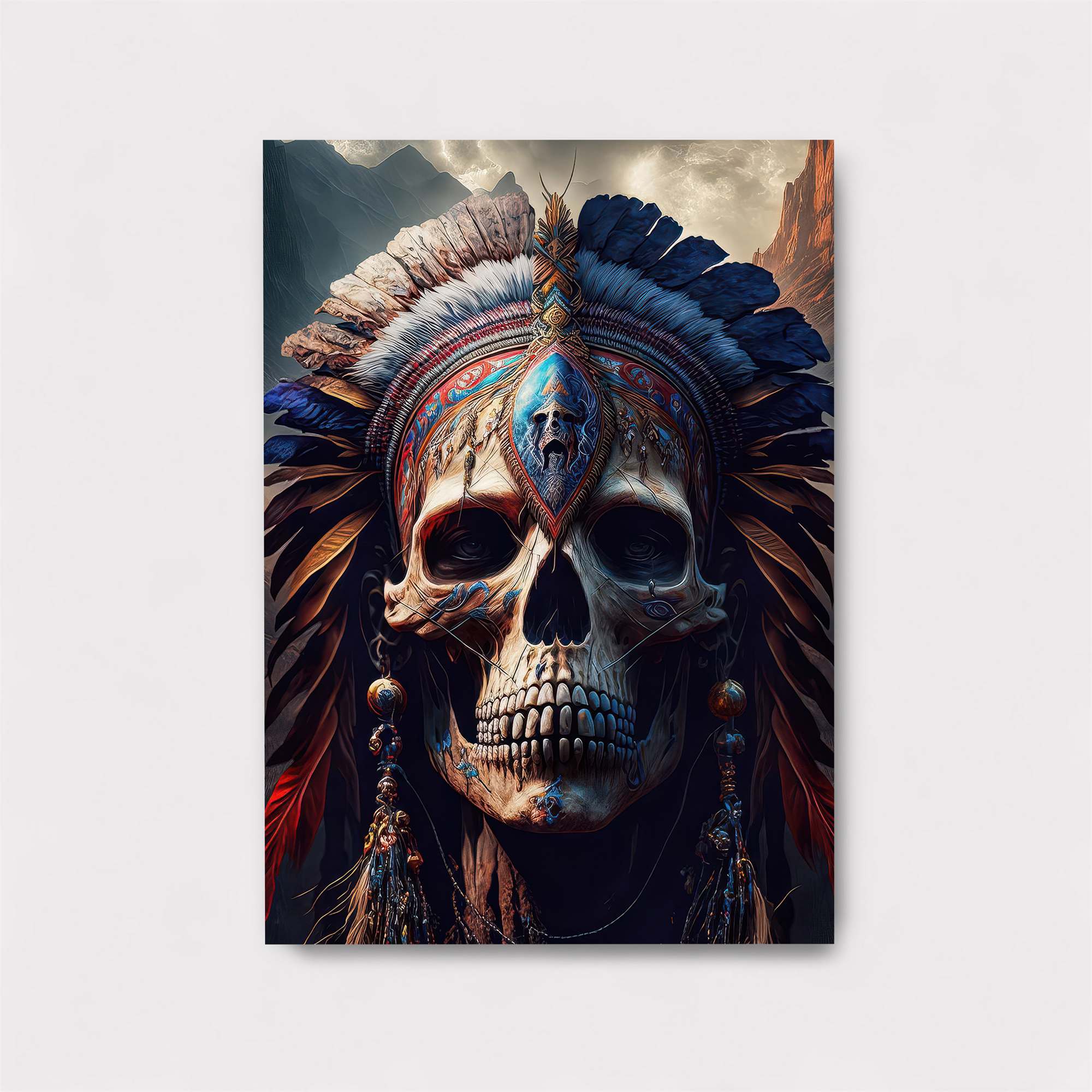 Skull Spirit Safe Wall Magnetic / M